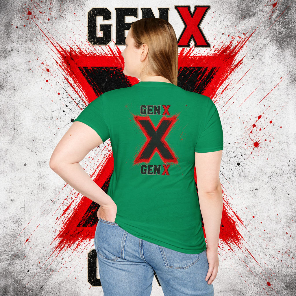 EARNED GROUD Gen X 1965–1980 Retro Logo T-Shirt