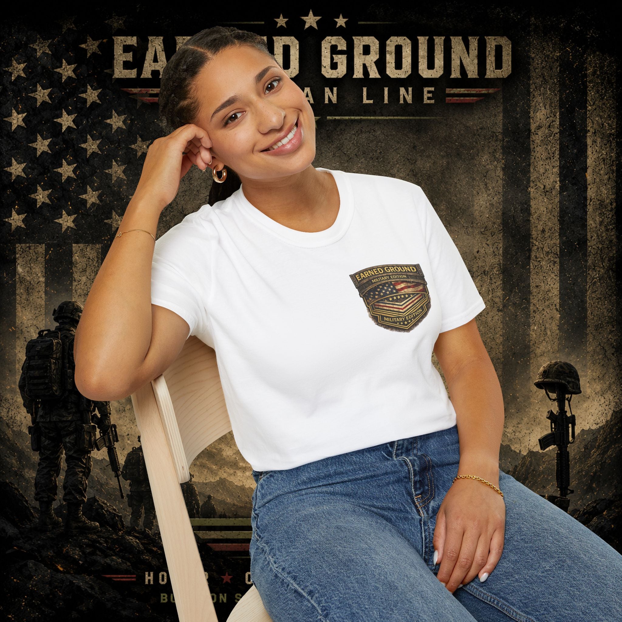 Earned Ground Military Divison — Honor Courage Sacrifice