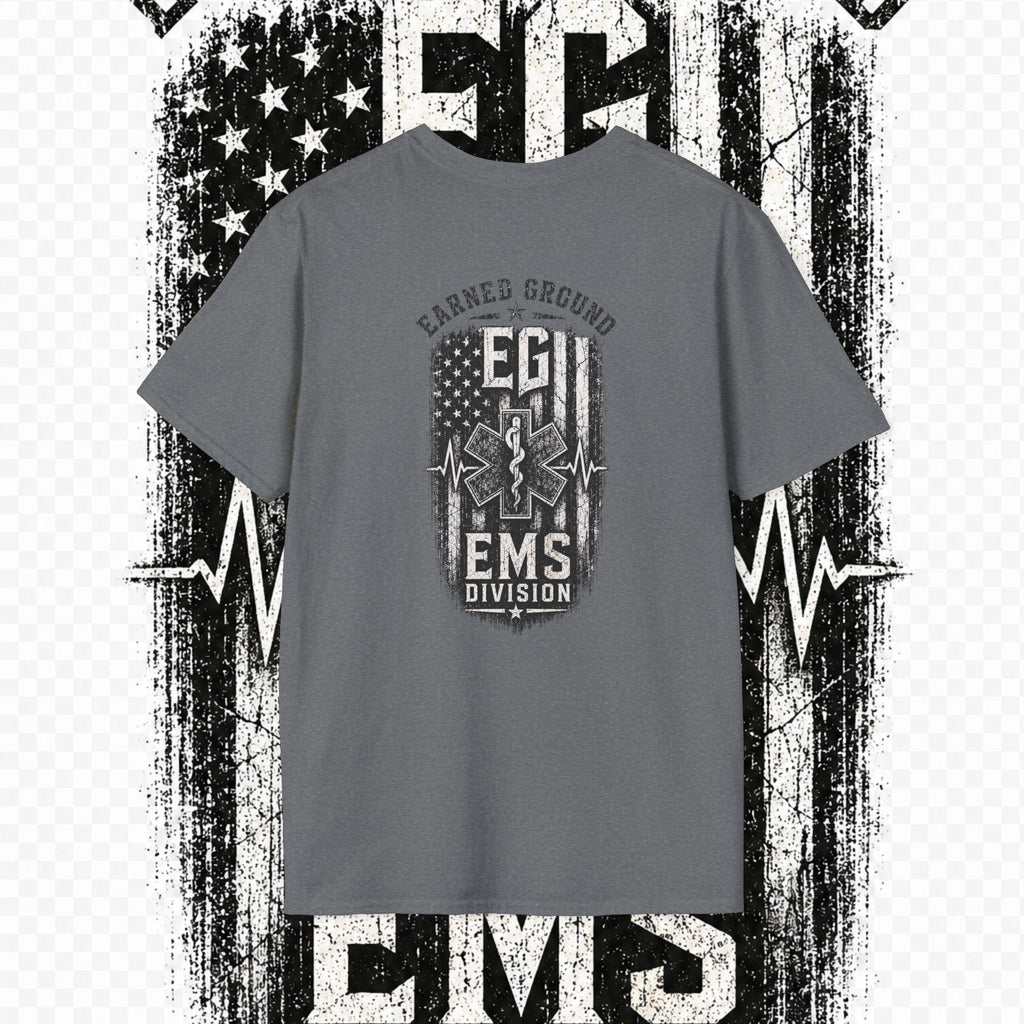 EARNED GROUND EMS DIVISON Heritage T-Shirt -