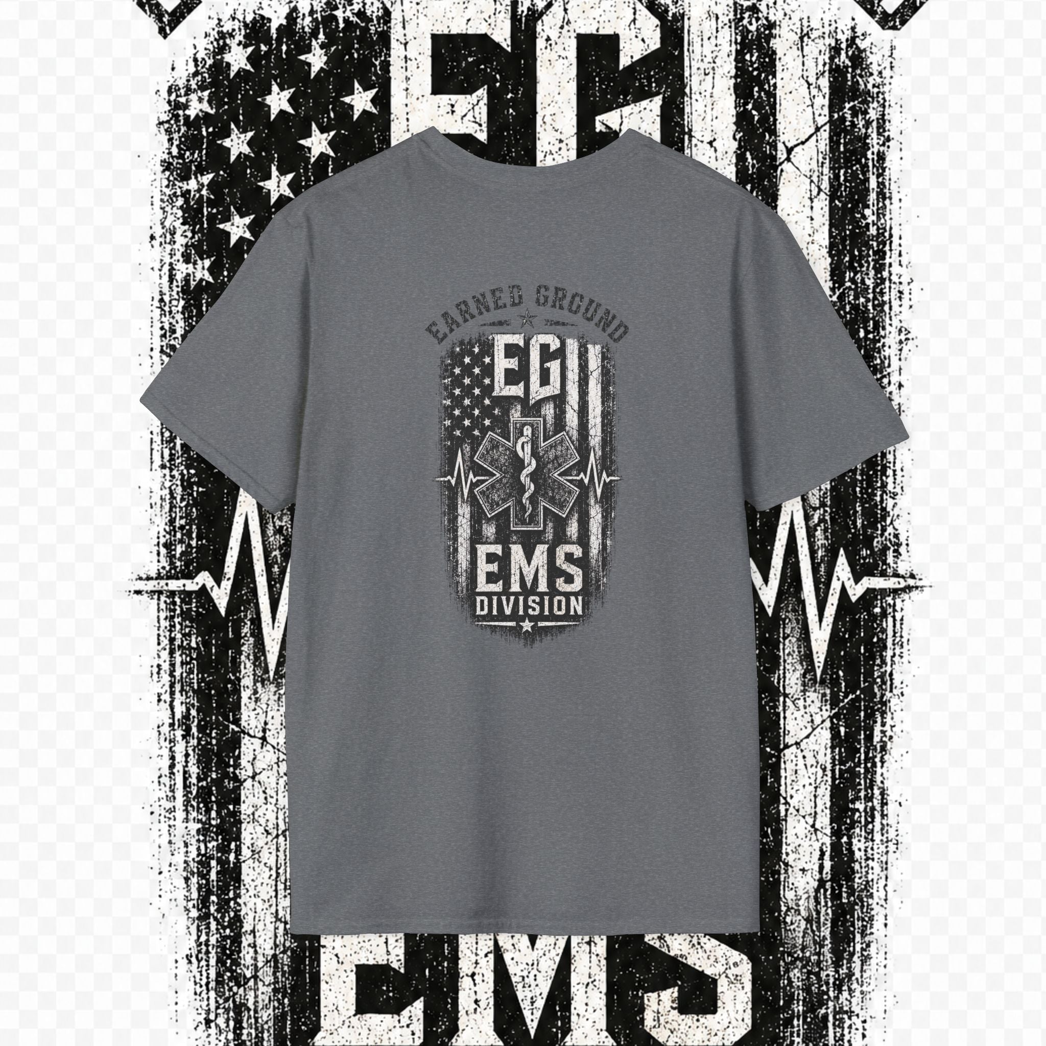 EARNED GROUND EMS DIVISON Heritage T-Shirt -