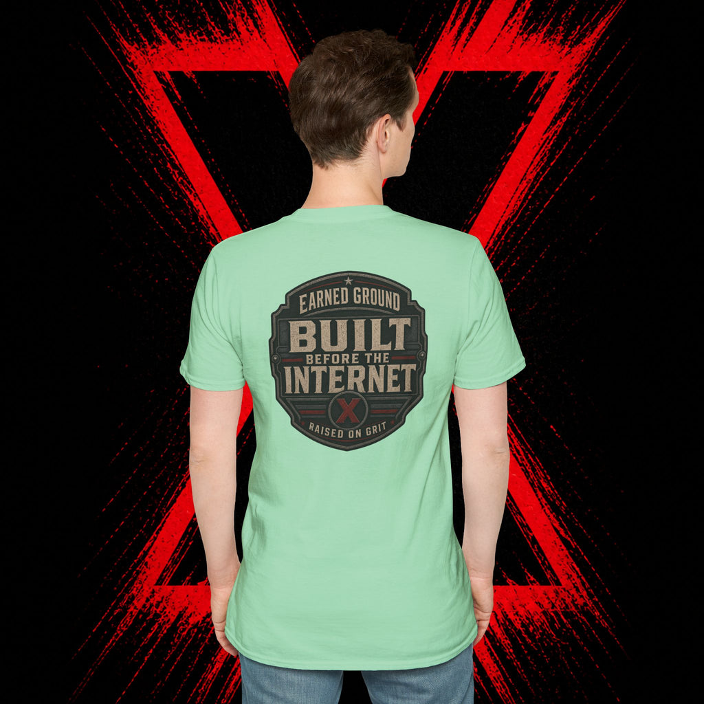 Earned Ground Gen X 1965–1980 Retro Vintage Tee— Gen X 1965–1980 Retro Vintage Tee