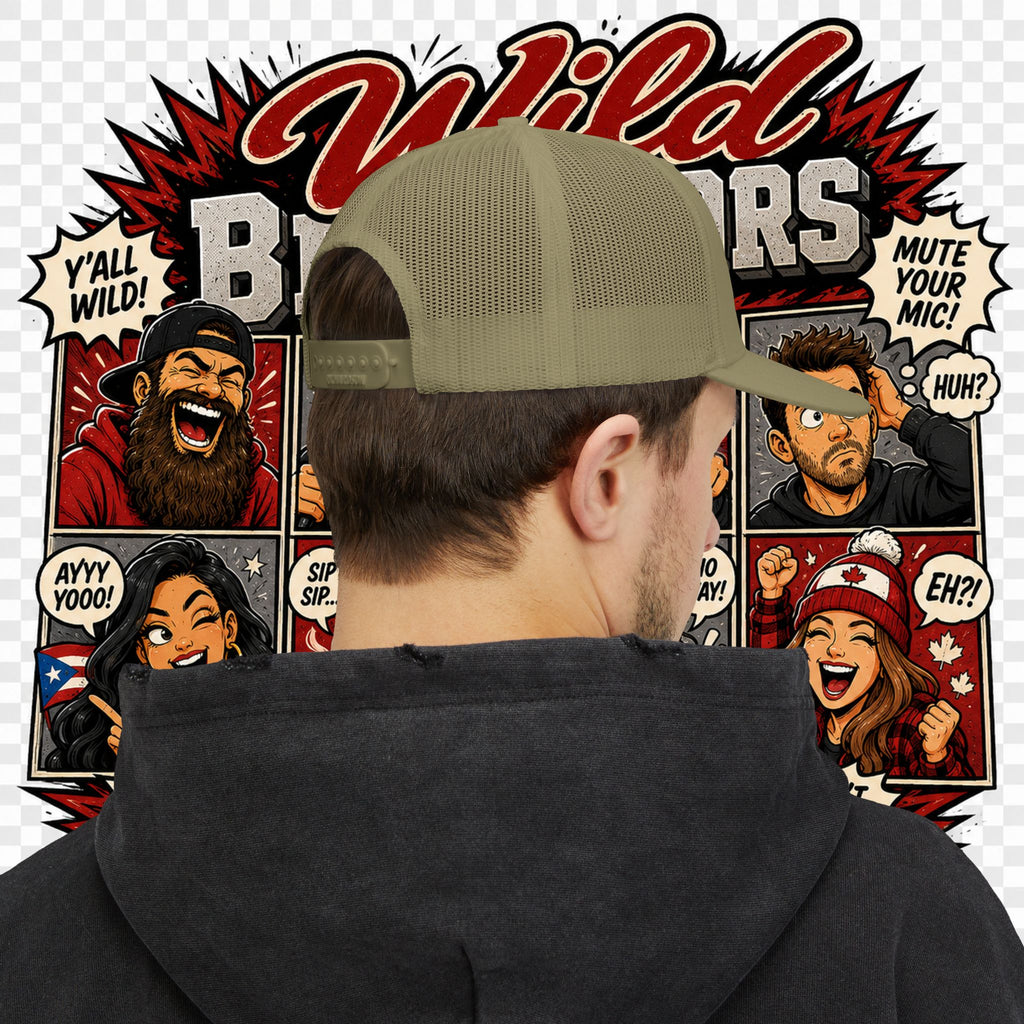 Earned Ground "Wild Behaviors" Richardson 112 – Retro Patch Trucker Hat