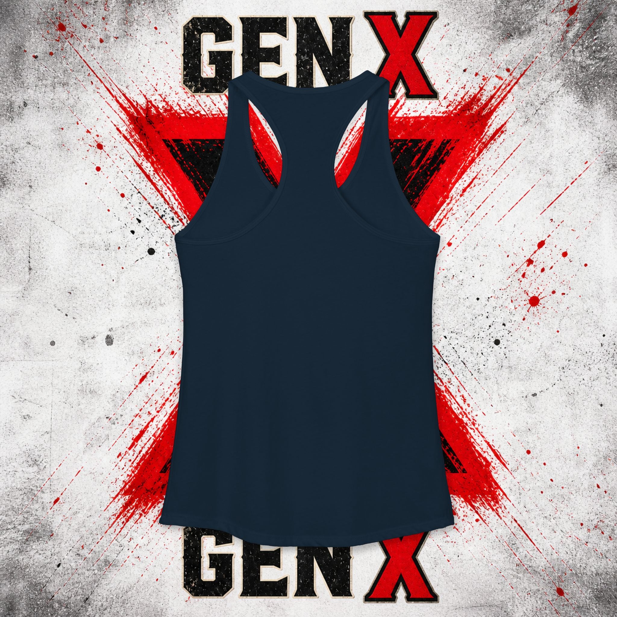 EARNED GROUND: GEN X FAFO FERAL 1965 - 1980 Racerback Tank