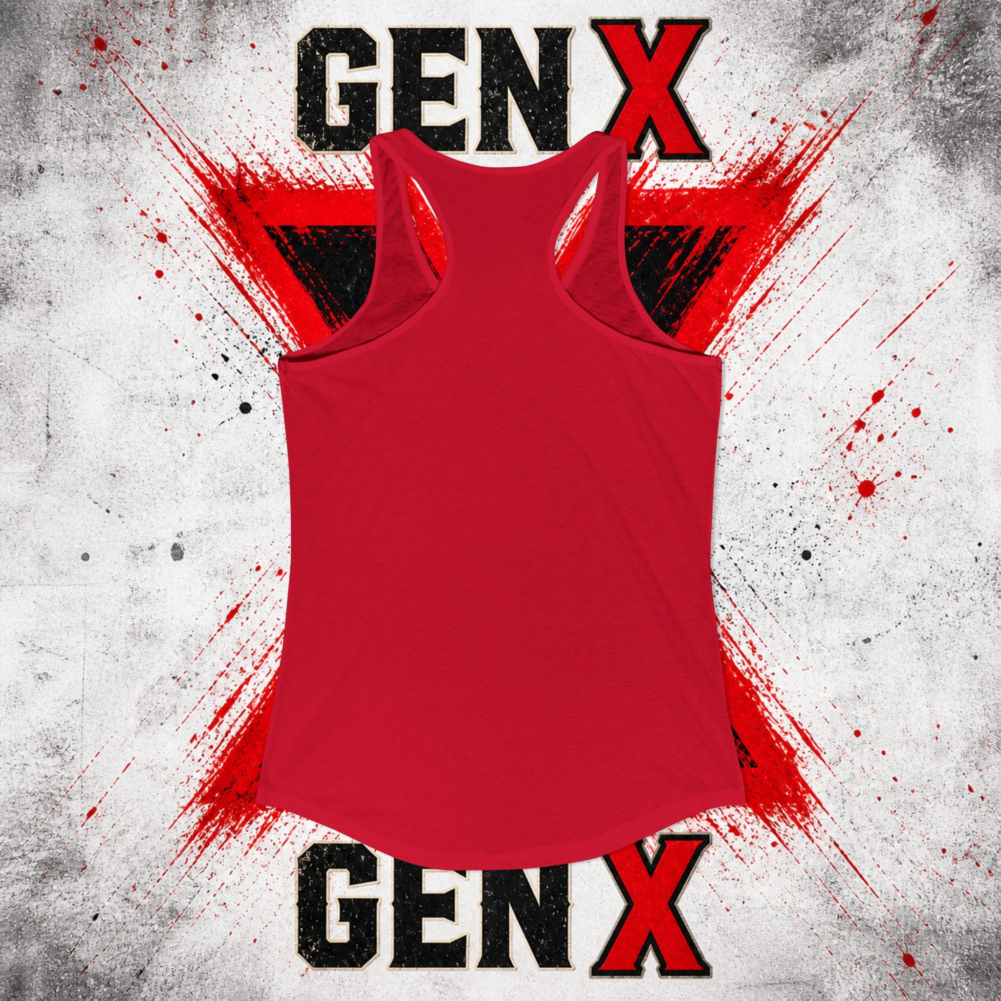 EARNED GROUND: GEN X FAFO FERAL 1965 - 1980 Racerback Tank