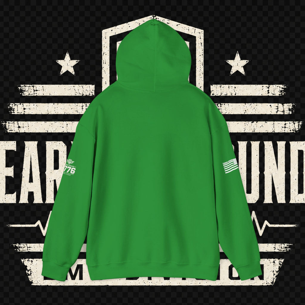 Earned Ground EMS Division Hoodie — Paramedic / EMT Tribute Pullover
