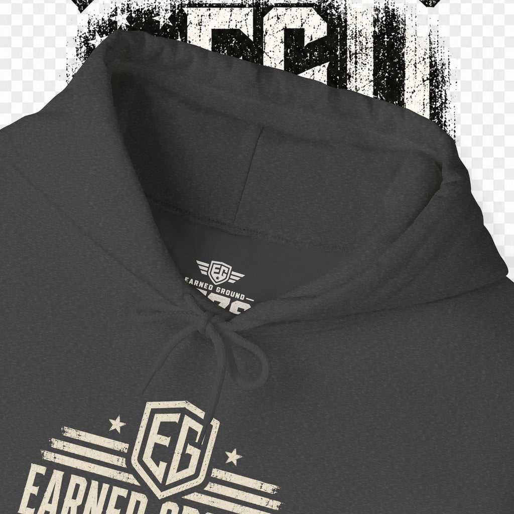 Earned Ground Blue Collar Hoodie – Blue Collar Division Hoodie