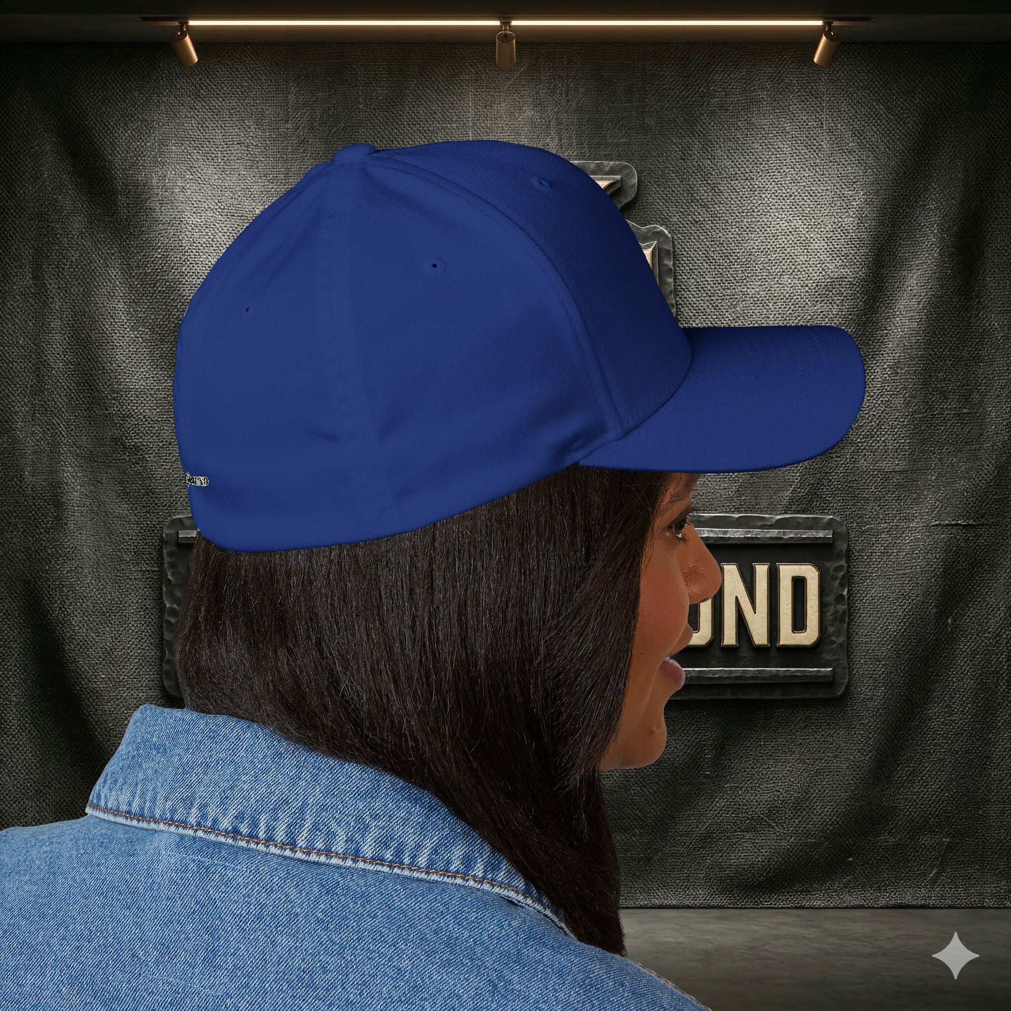 EARNED GROUND FLEX FIT — Elegant Script 'E & G' LOGO BALL CAP