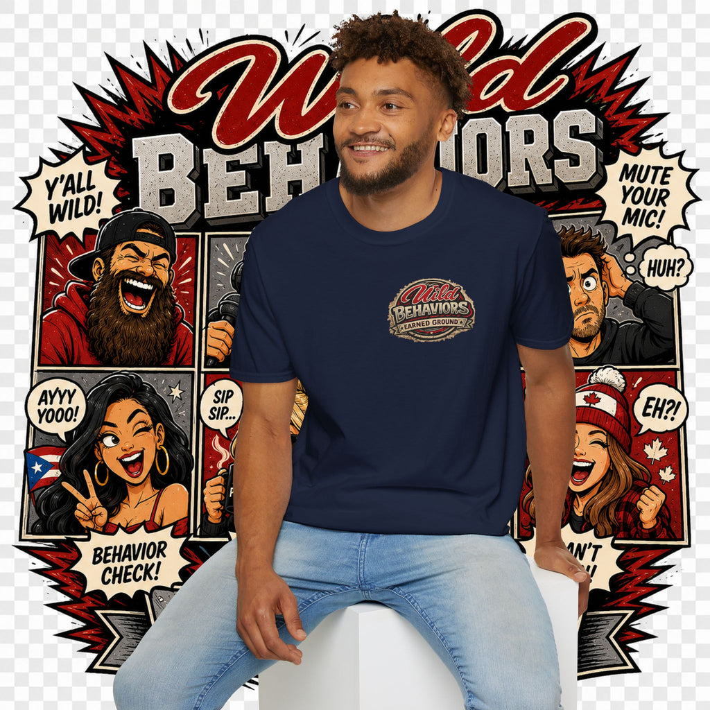Earned Ground-- "Wild Behaviors" Tee