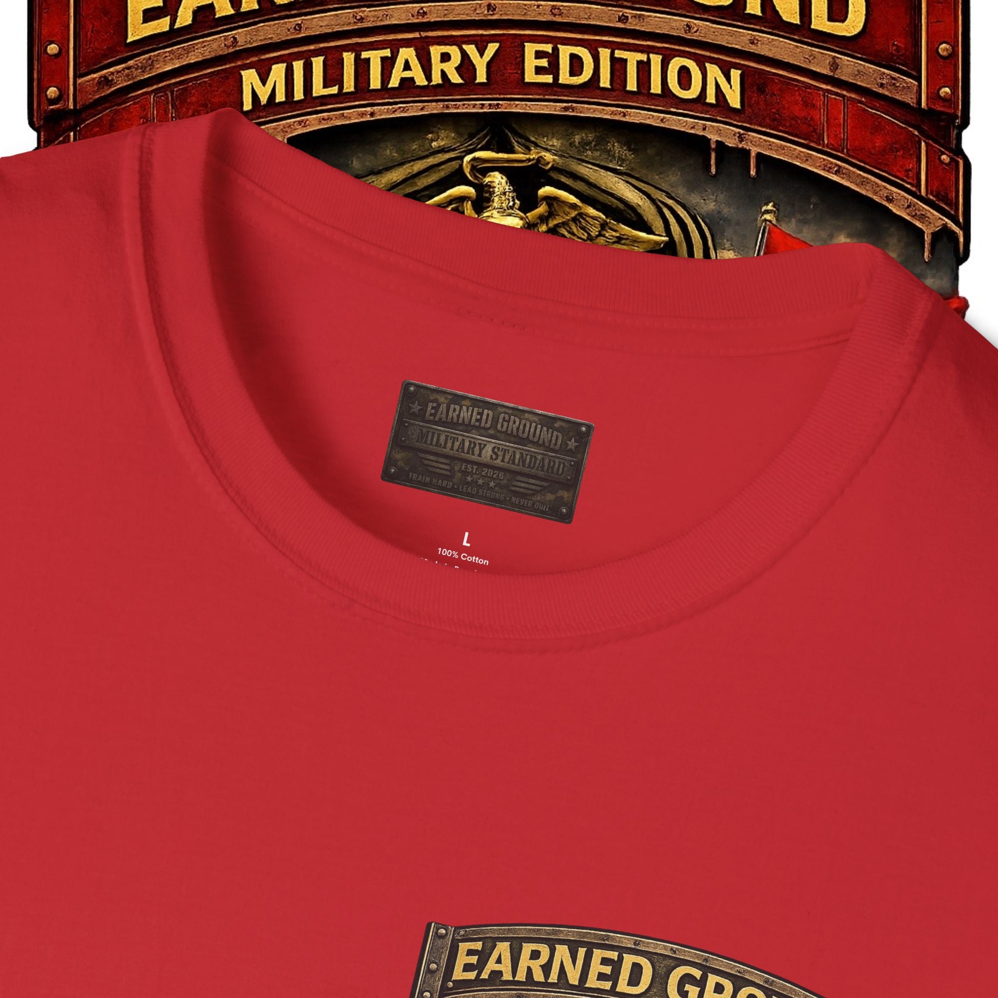 Earned Ground Military Edition USMC — USMC Military Tribute Pocket Tee