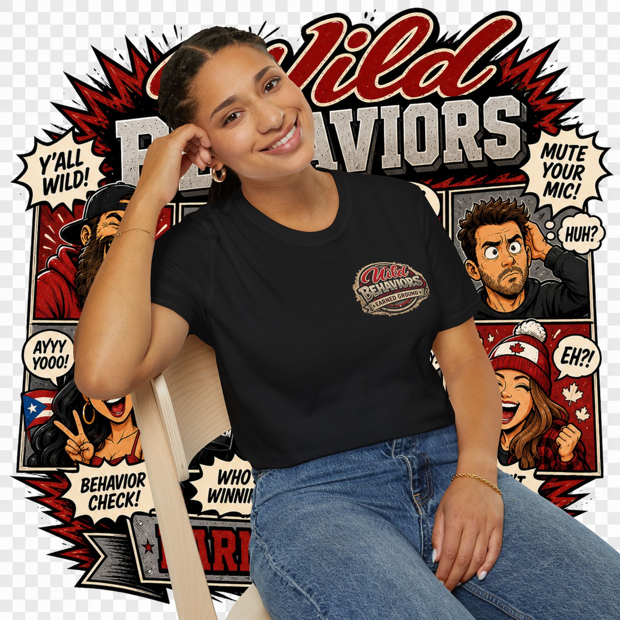 Earned Ground-- "Wild Behaviors" Tee
