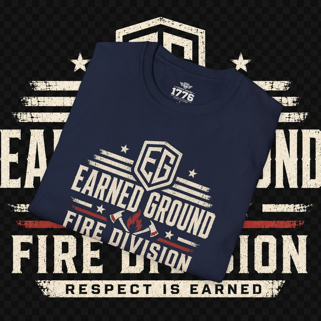 Earned Ground Fire Division T‑Shirt