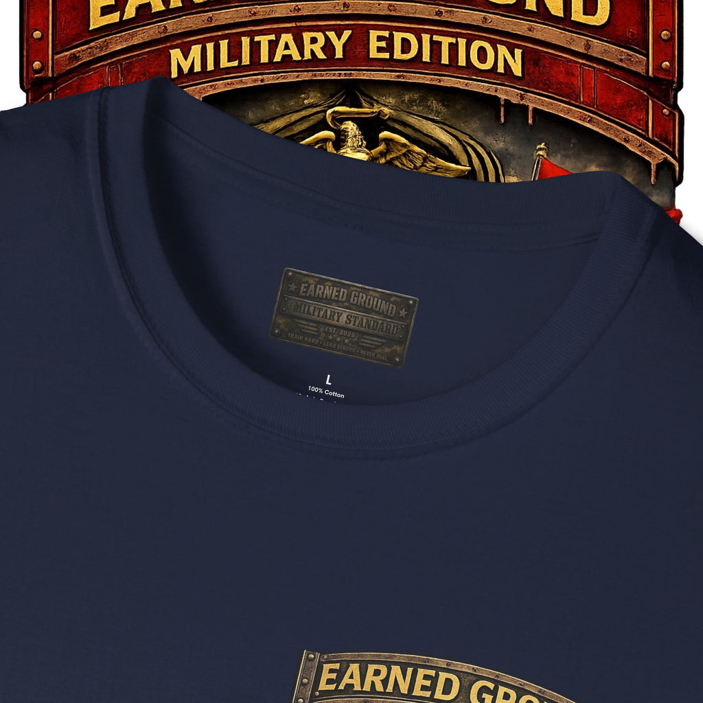 Earned Ground Military Edition USMC — USMC Military Tribute Pocket Tee