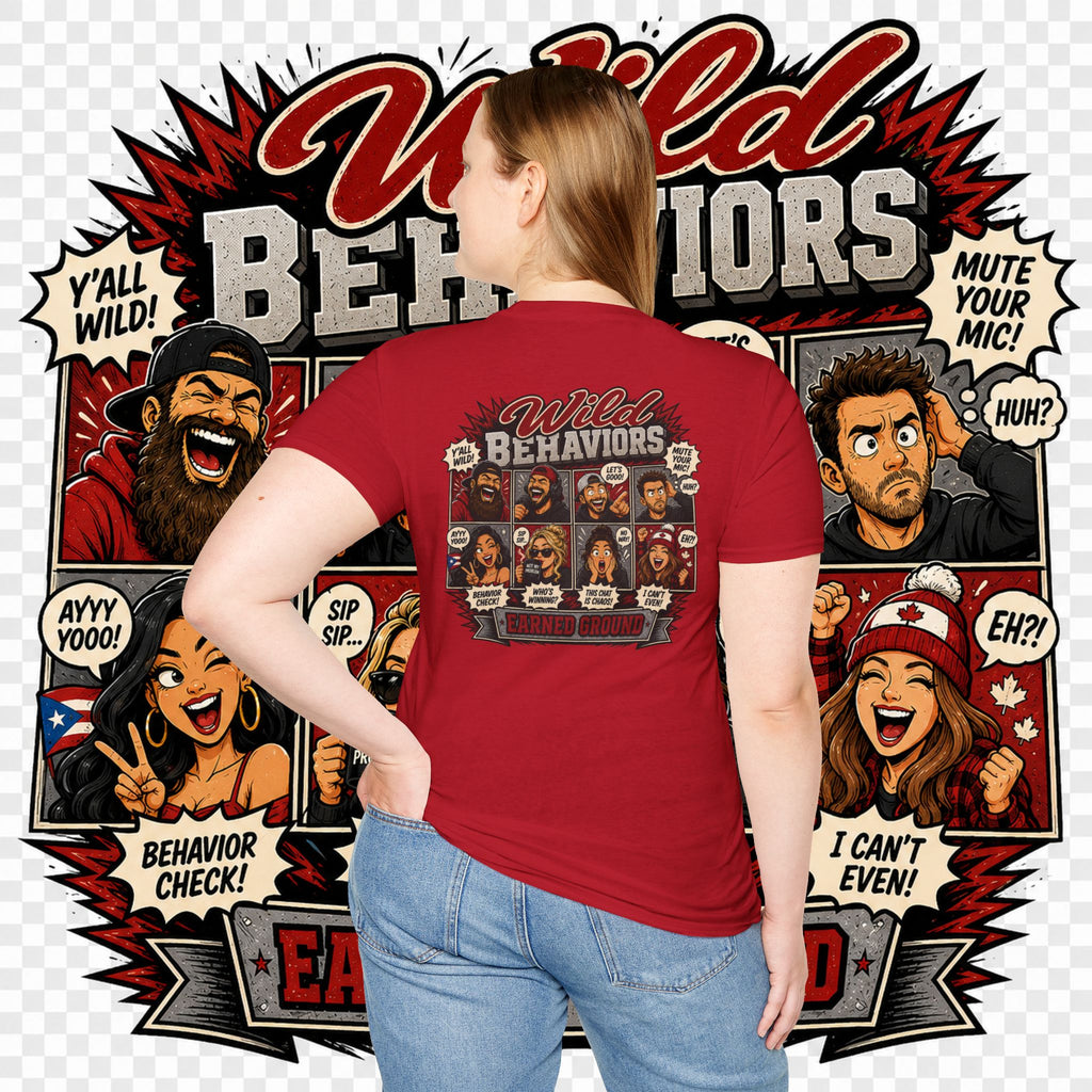 Earned Ground-- "Wild Behaviors" Tee