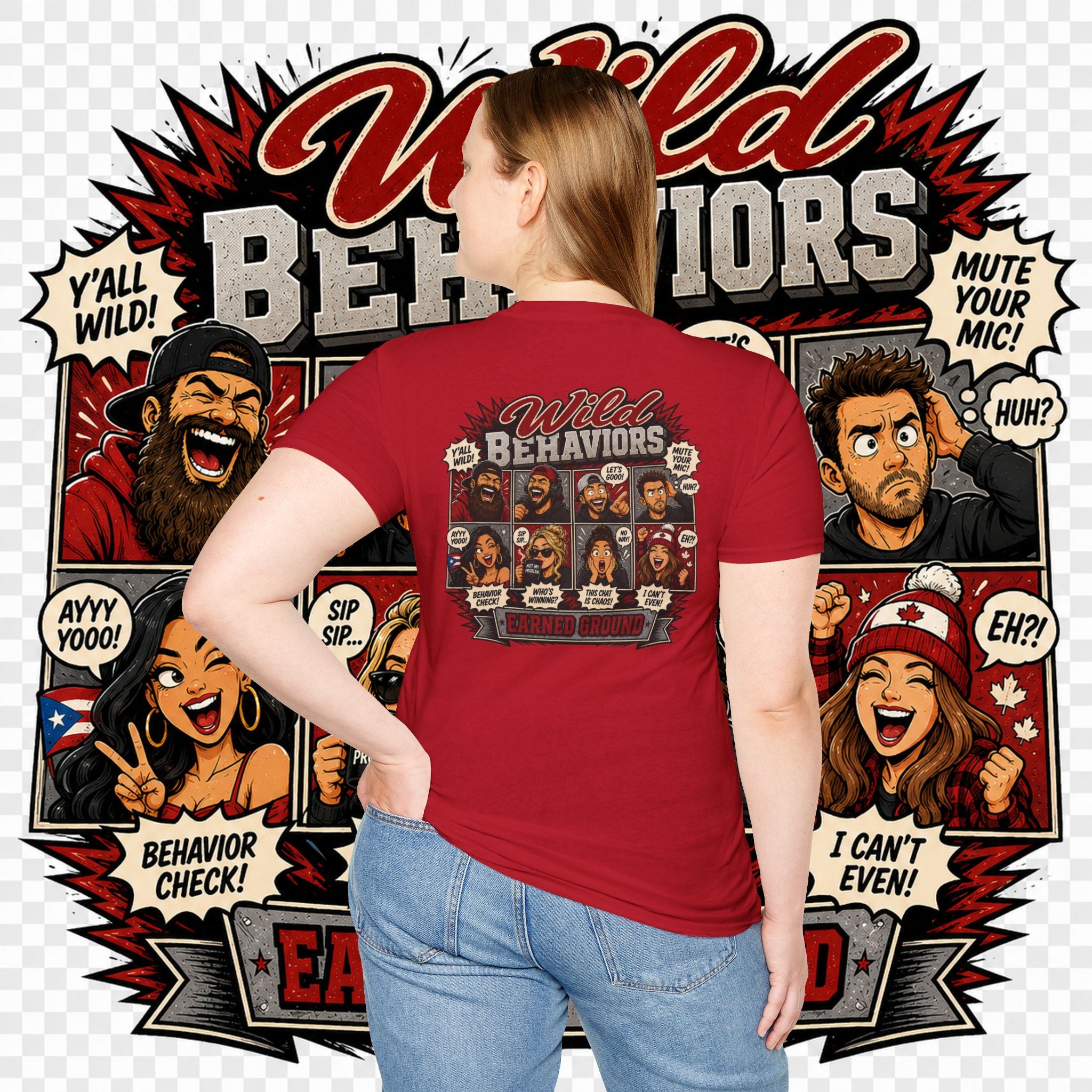 Earned Ground-- "Wild Behaviors" Tee