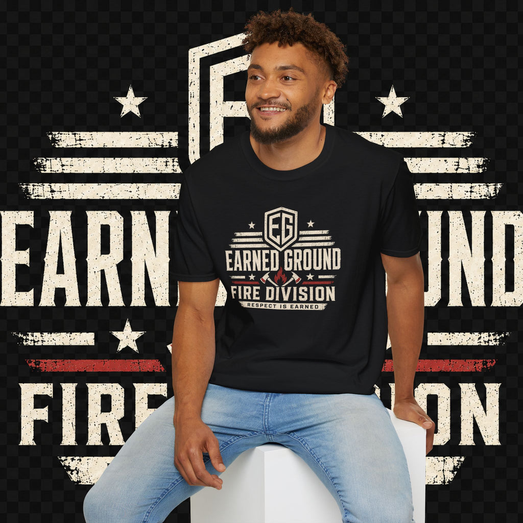 Earned Ground Fire Division T‑Shirt