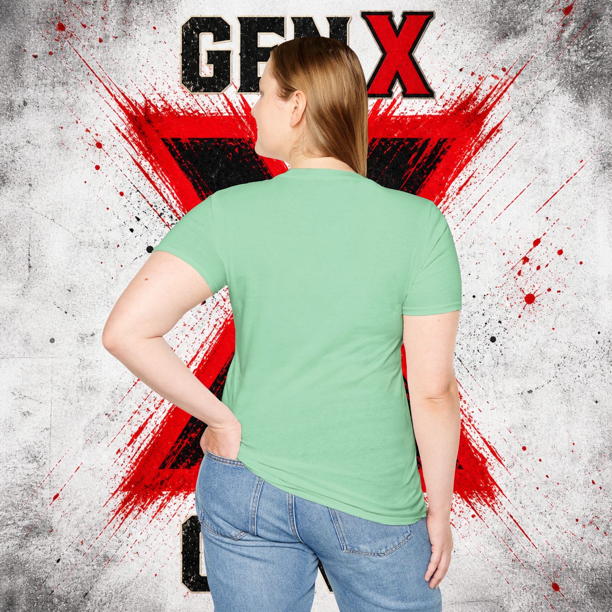 Earned Ground GEN X T-Shirt — 1965–1980 Retro Pride Tee
