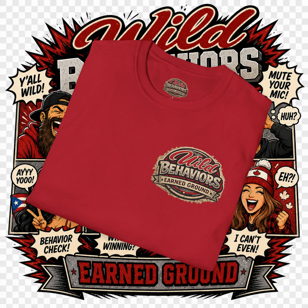 Earned Ground-- "Wild Behaviors" Tee
