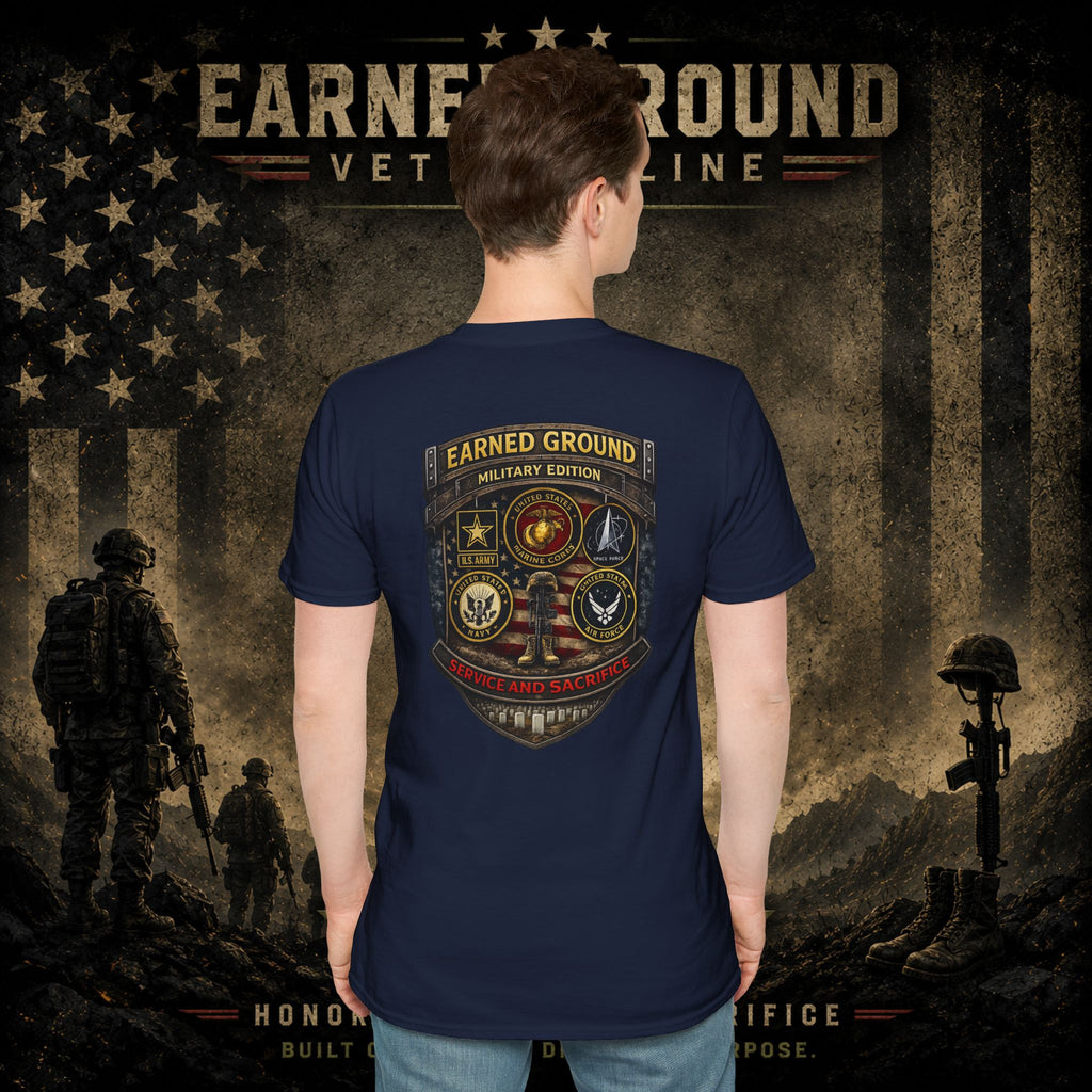 Earned Ground Military Divison — Honor Courage Sacrifice