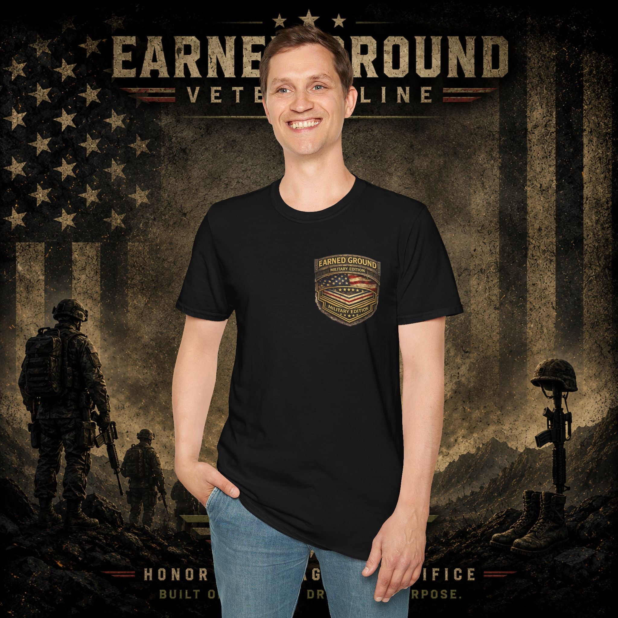 Earned Ground Military Divison — Honor Courage Sacrifice