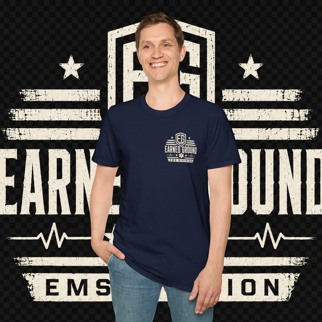 EARNED GROUND EMS DIVISON Heritage T-Shirt -