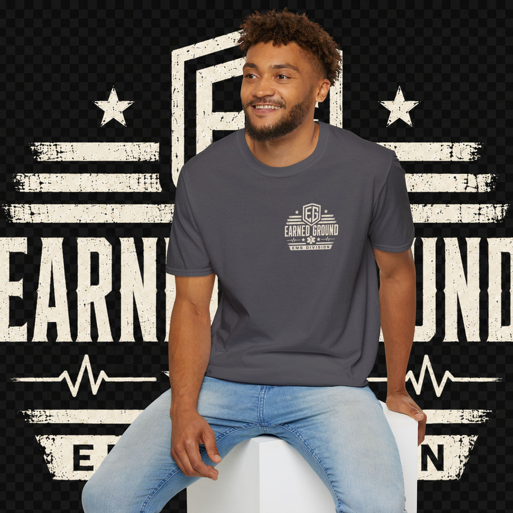 EARNED GROUND EMS DIVISON Heritage T-Shirt -