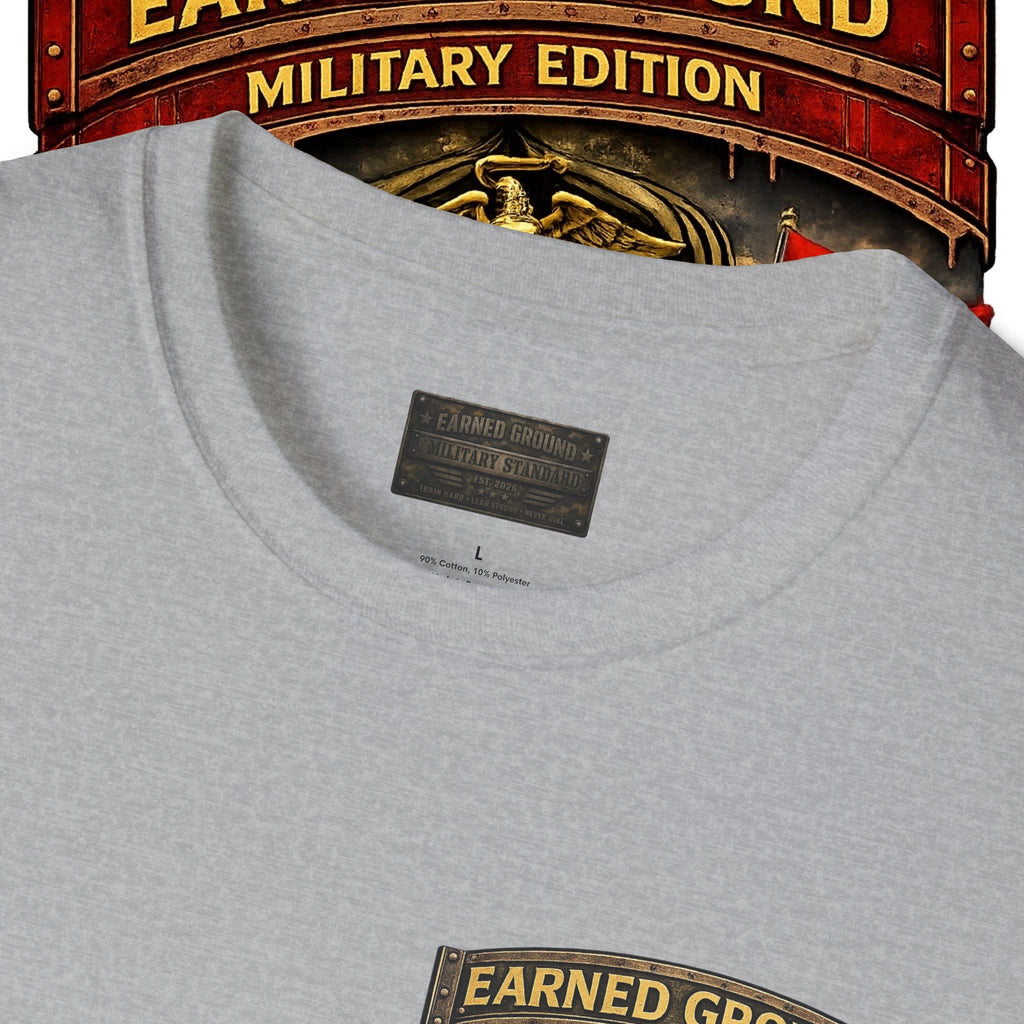 Earned Ground Military Edition USMC — USMC Military Tribute Pocket Tee