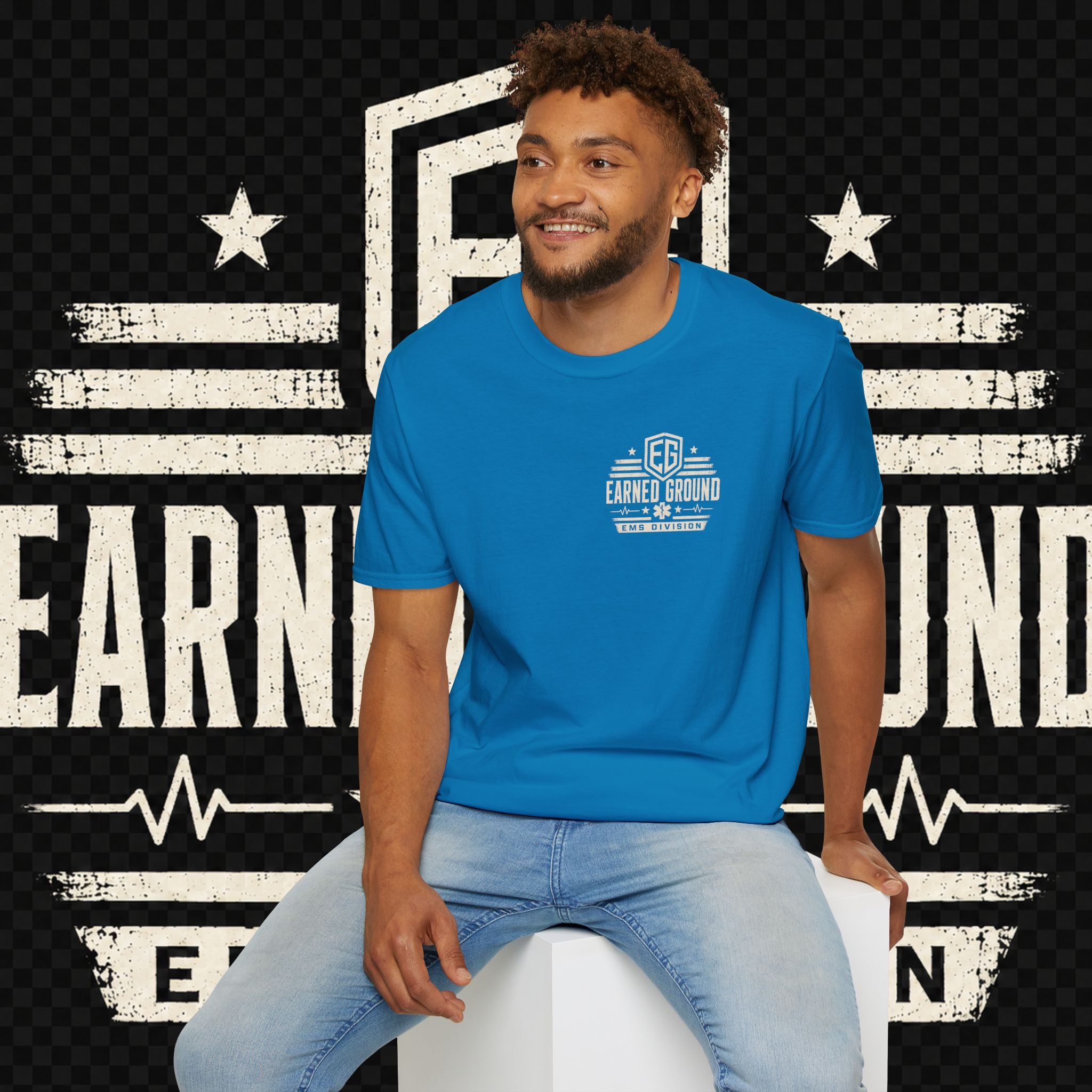EARNED GROUND EMS DIVISON Heritage T-Shirt -
