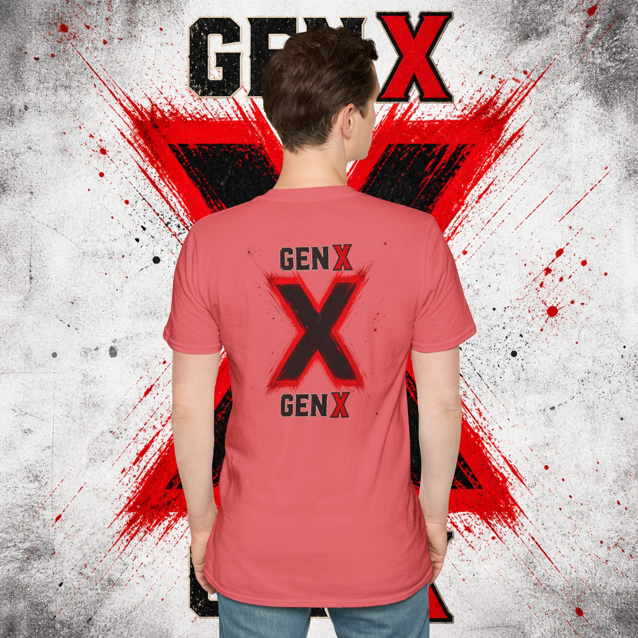 EARNED GROUD Gen X 1965–1980 Retro Logo T-Shirt