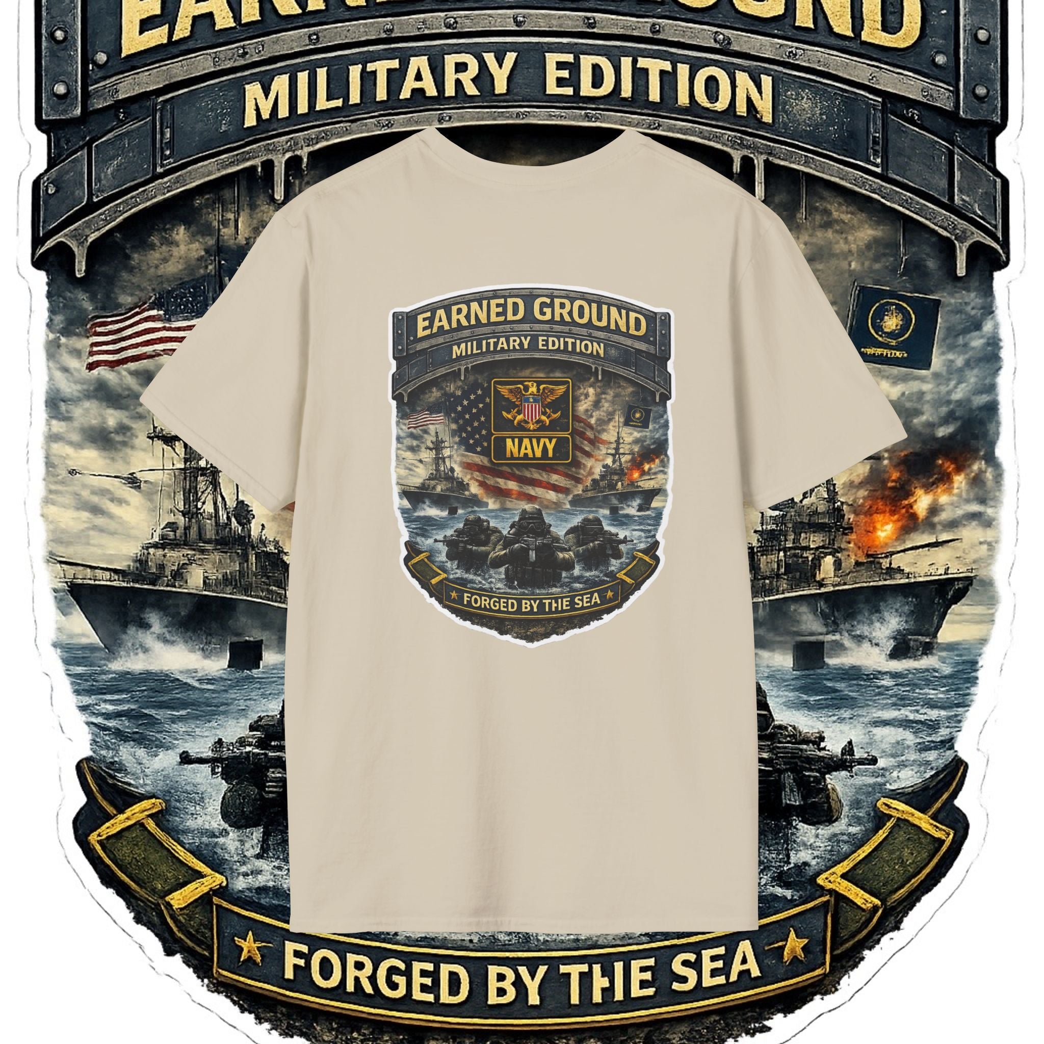 EARNED GROUND MILITARY "NAVY" EDITION