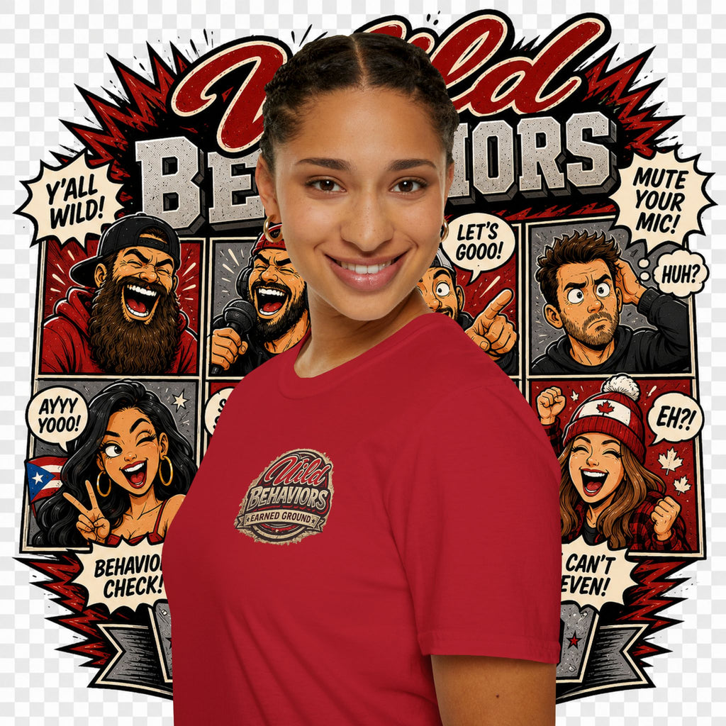 Earned Ground-- "Wild Behaviors" Tee