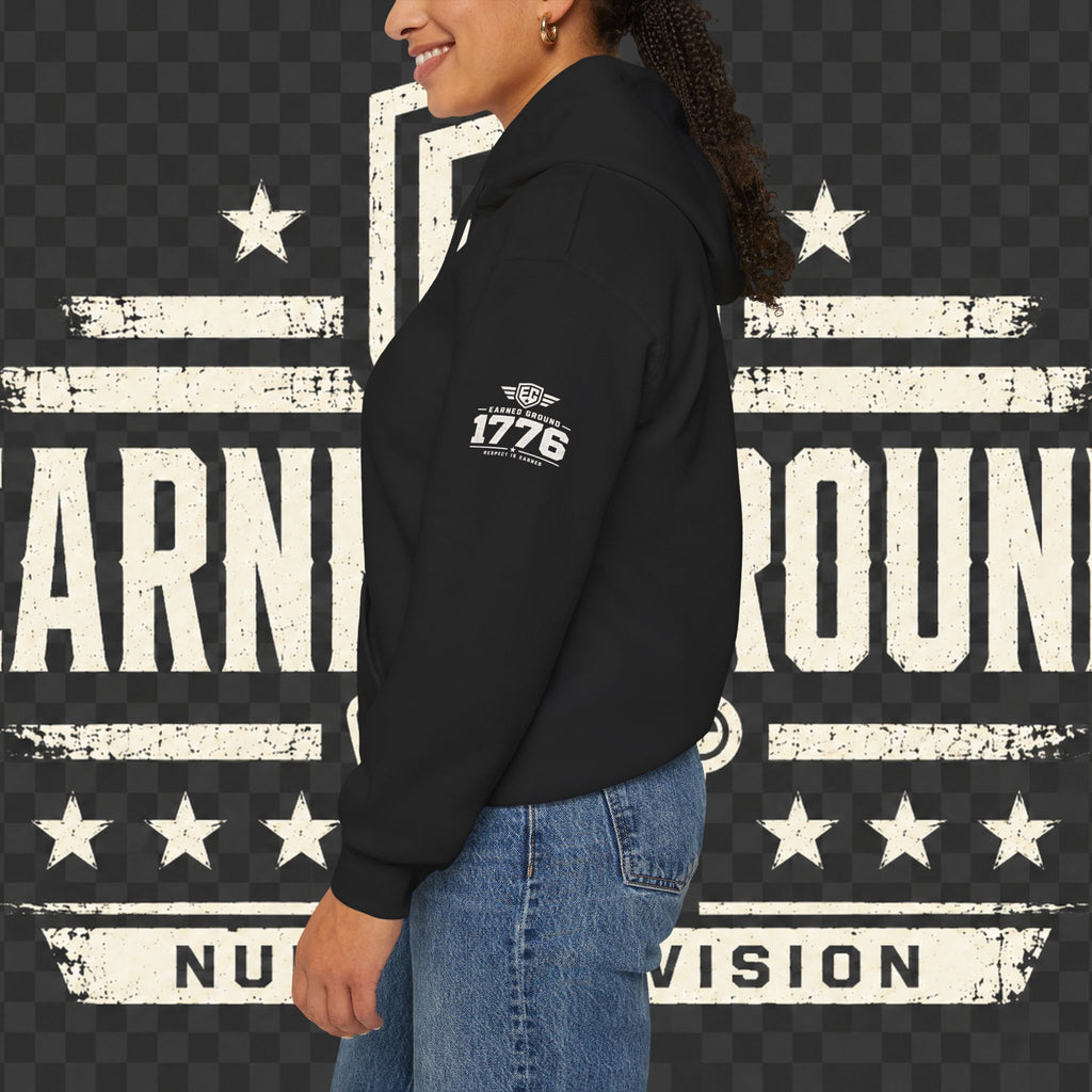 Earned Ground Nurses Division Hoodie — Nurse Tribute Pullover