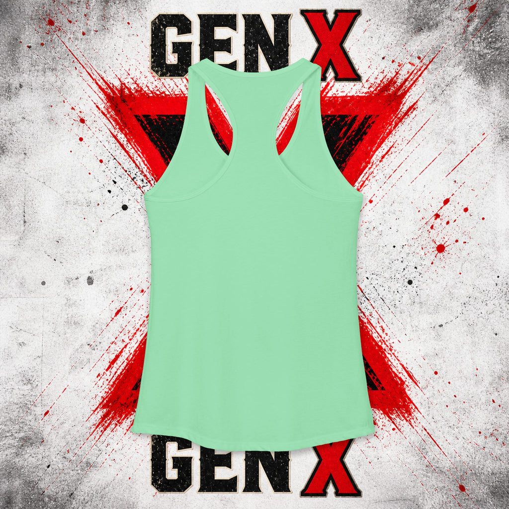 EARNED GROUND: GEN X FAFO FERAL 1965 - 1980 Racerback Tank