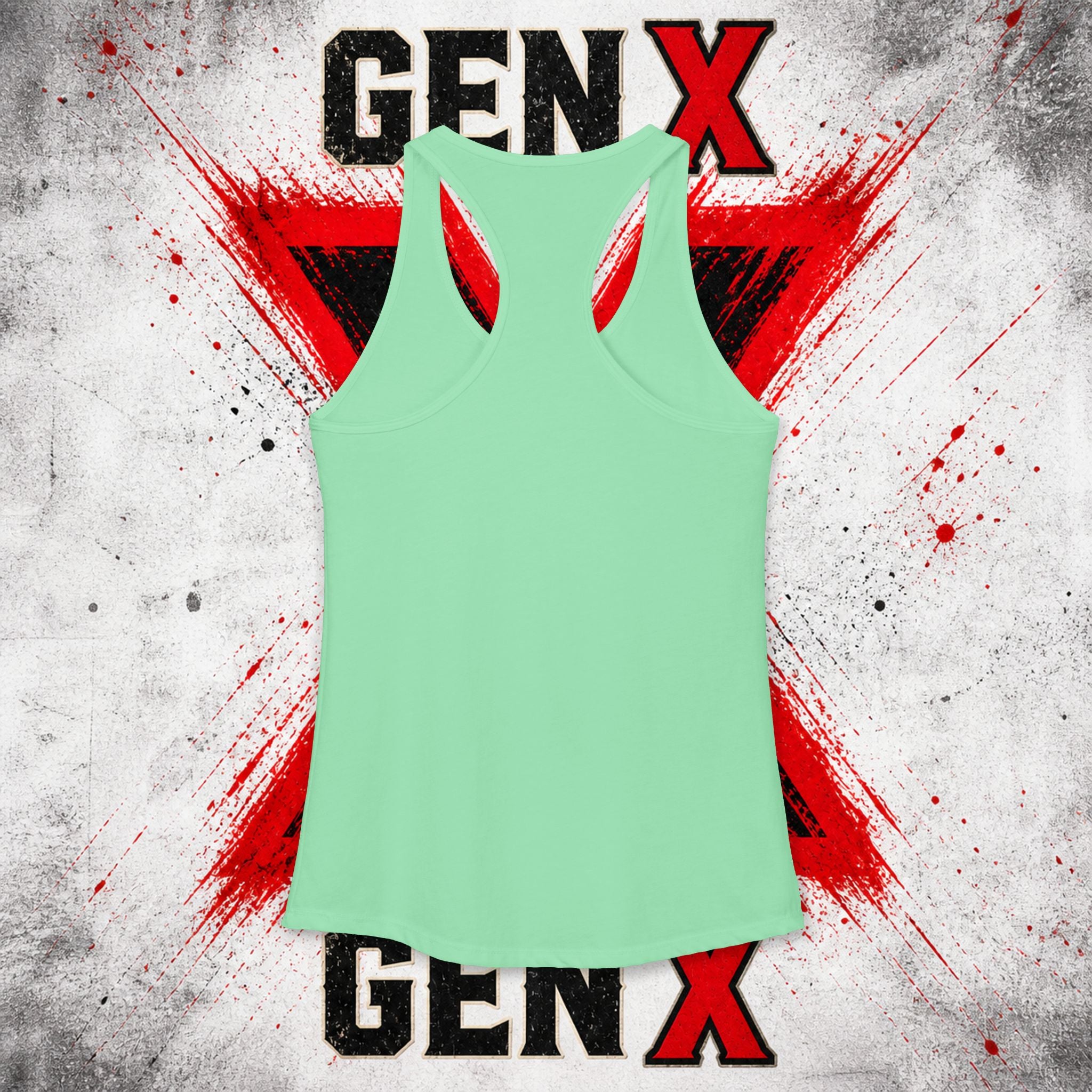 EARNED GROUND: GEN X FAFO FERAL 1965 - 1980 Racerback Tank