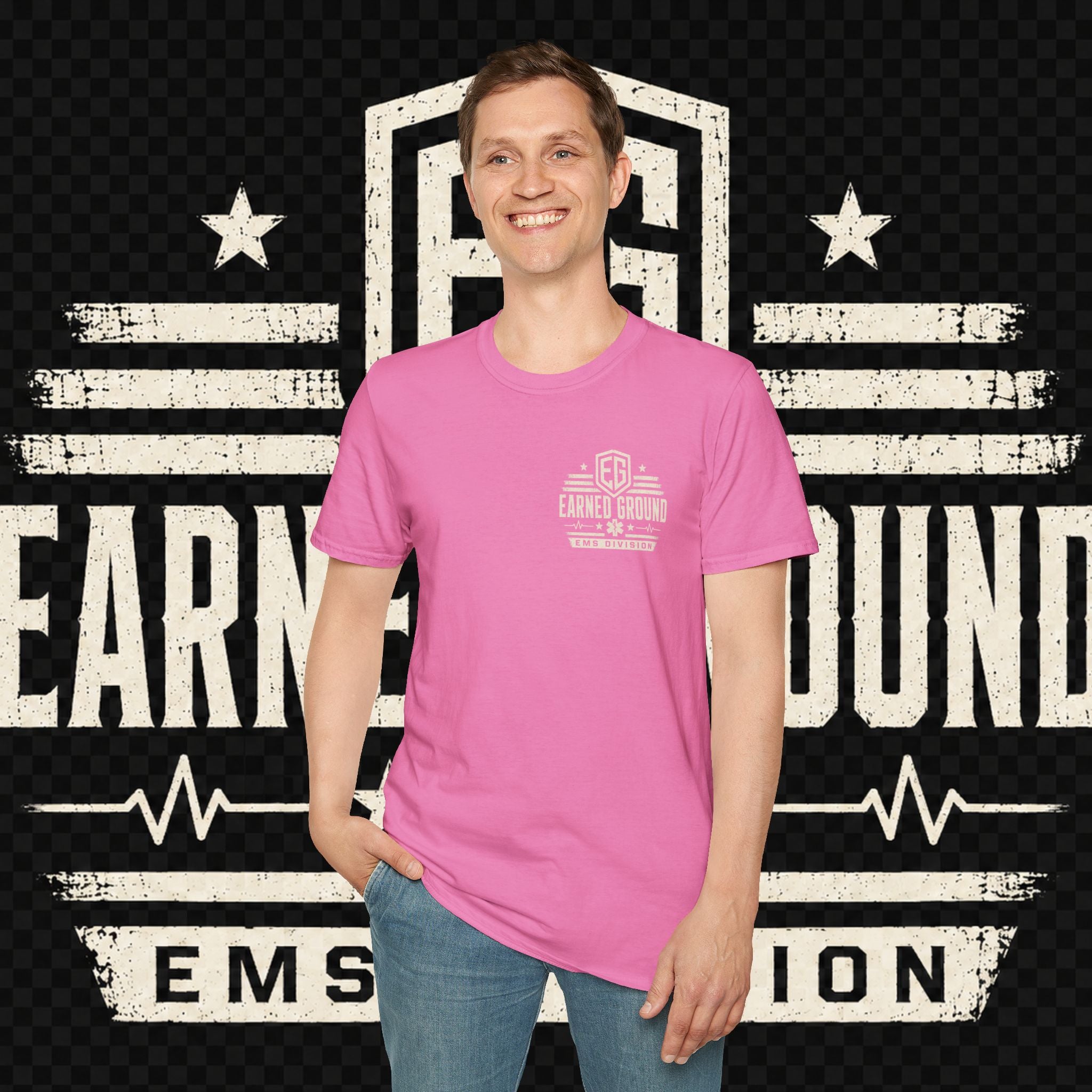 EARNED GROUND EMS DIVISON Heritage T-Shirt -