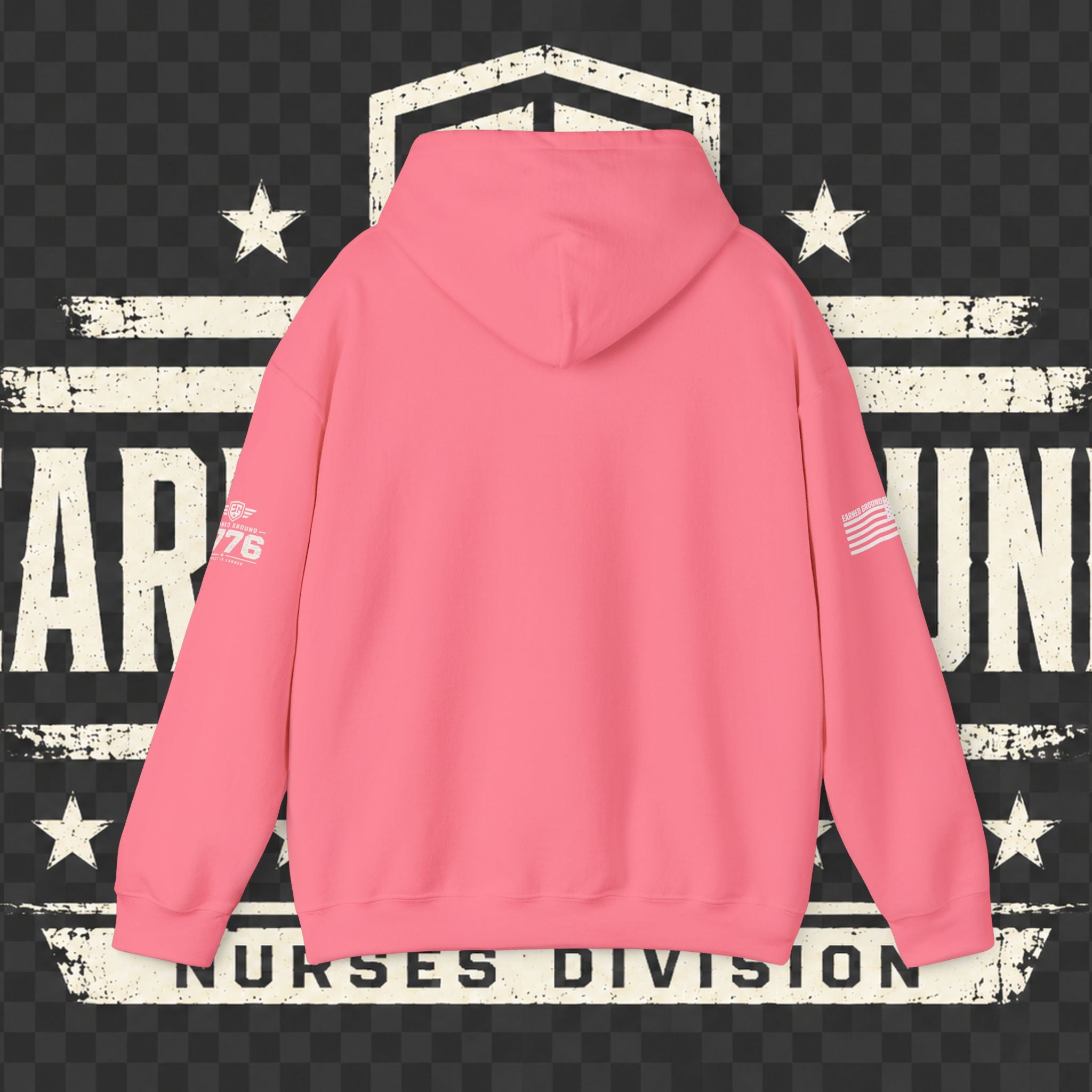 Earned Ground Nurses Division Hoodie — Nurse Tribute Pullover