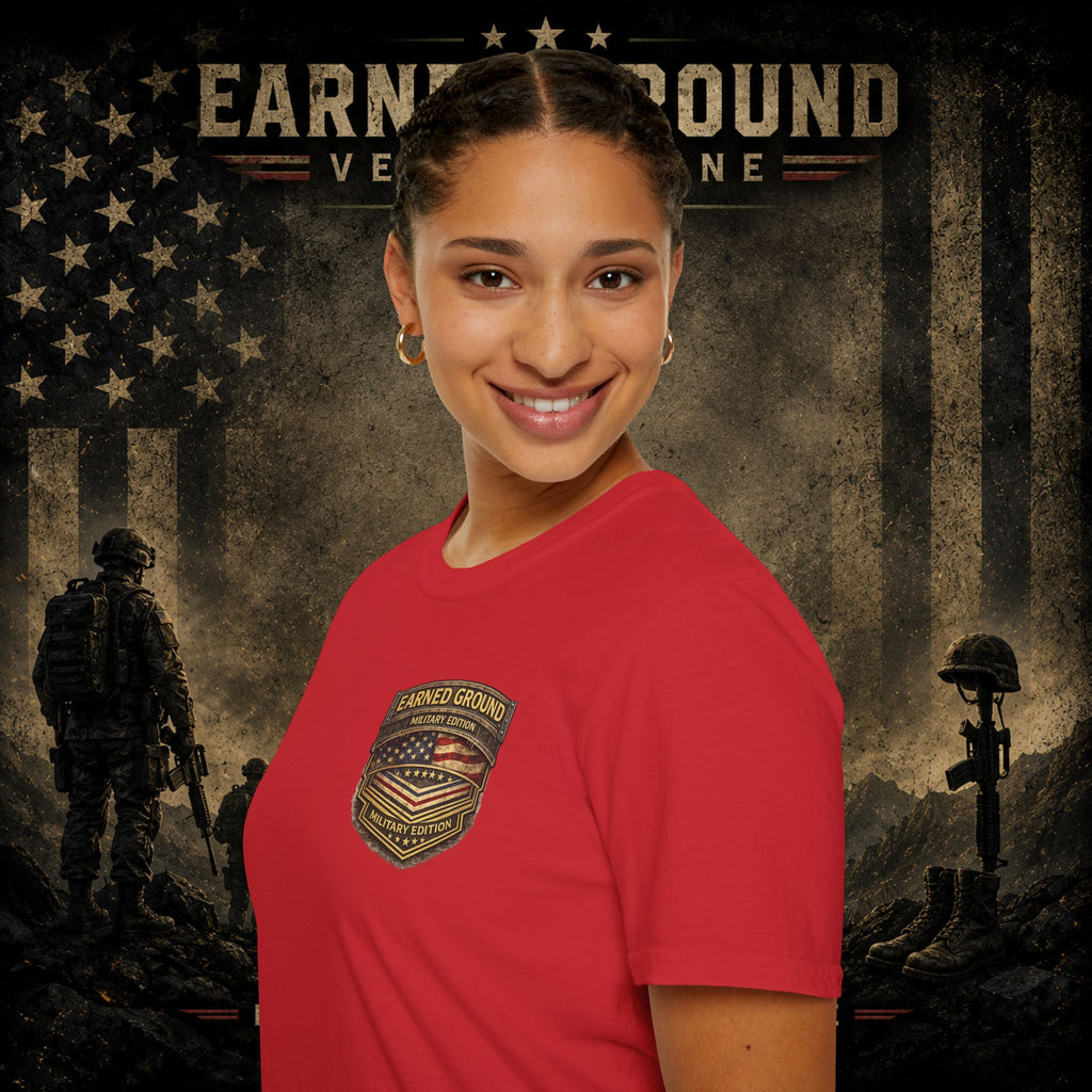 Earned Ground Military Divison — Honor Courage Sacrifice