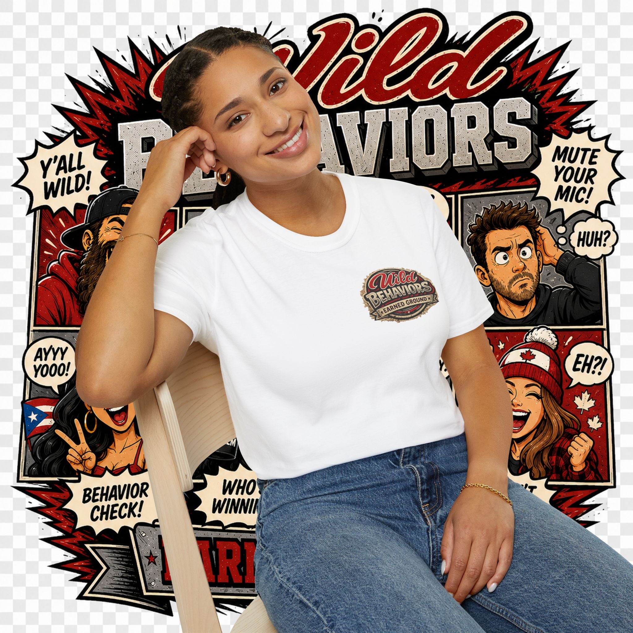 Earned Ground-- "Wild Behaviors" Tee