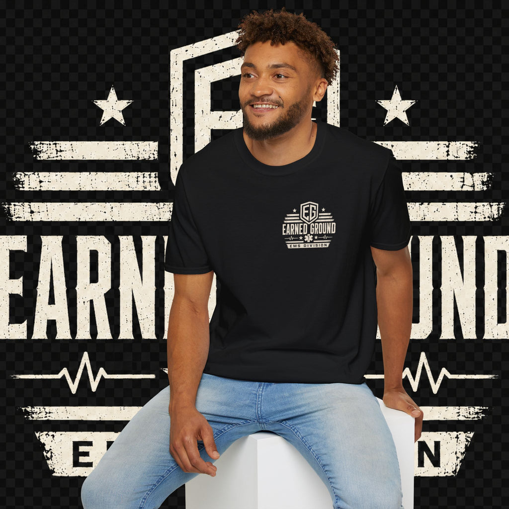 EARNED GROUND EMS DIVISON Heritage T-Shirt -