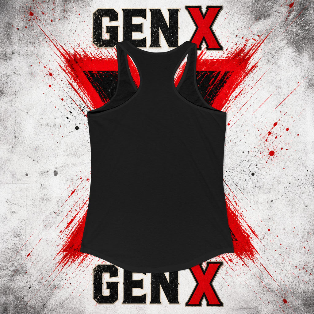 EARNED GROUND: GEN X FAFO FERAL 1965 - 1980 Racerback Tank