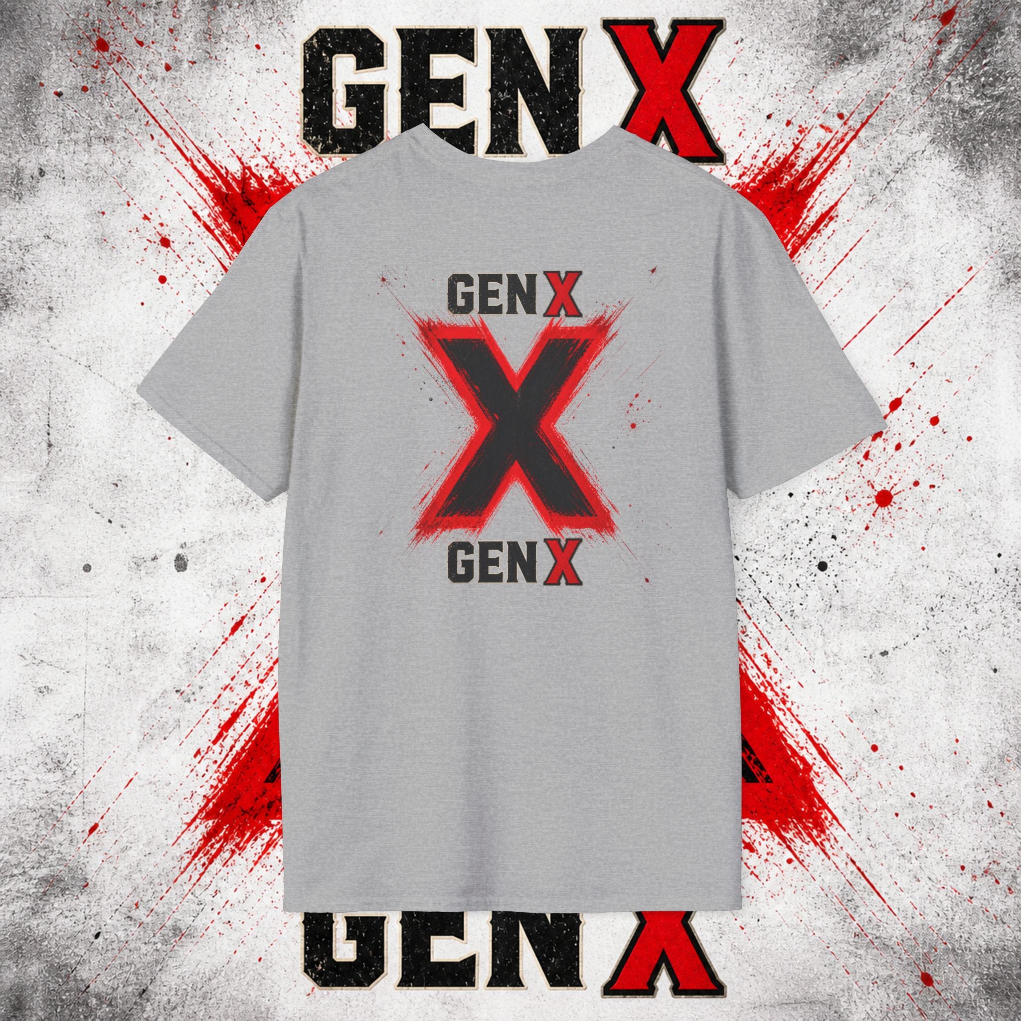 EARNED GROUD Gen X 1965–1980 Retro Logo T-Shirt
