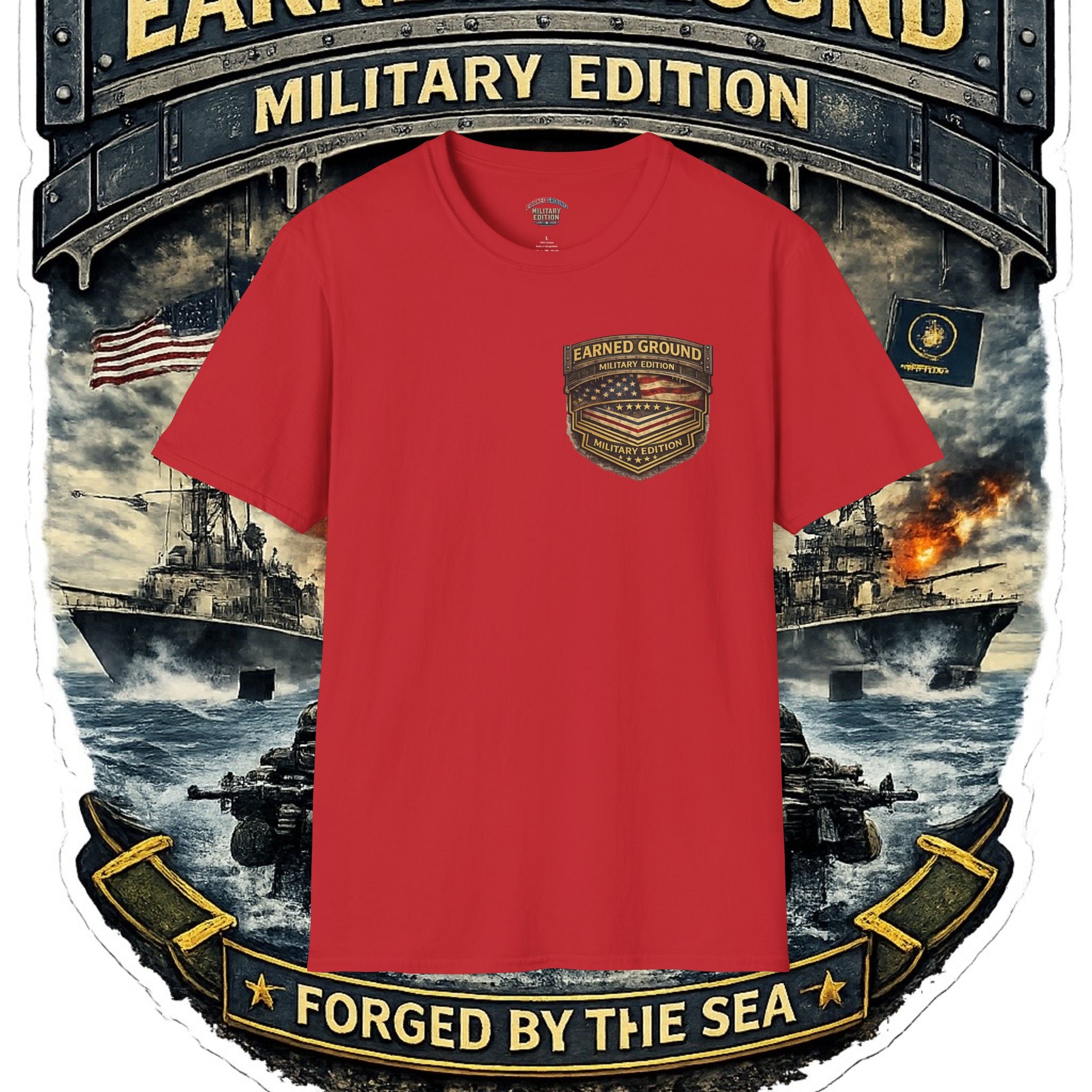 EARNED GROUND MILITARY "NAVY" EDITION