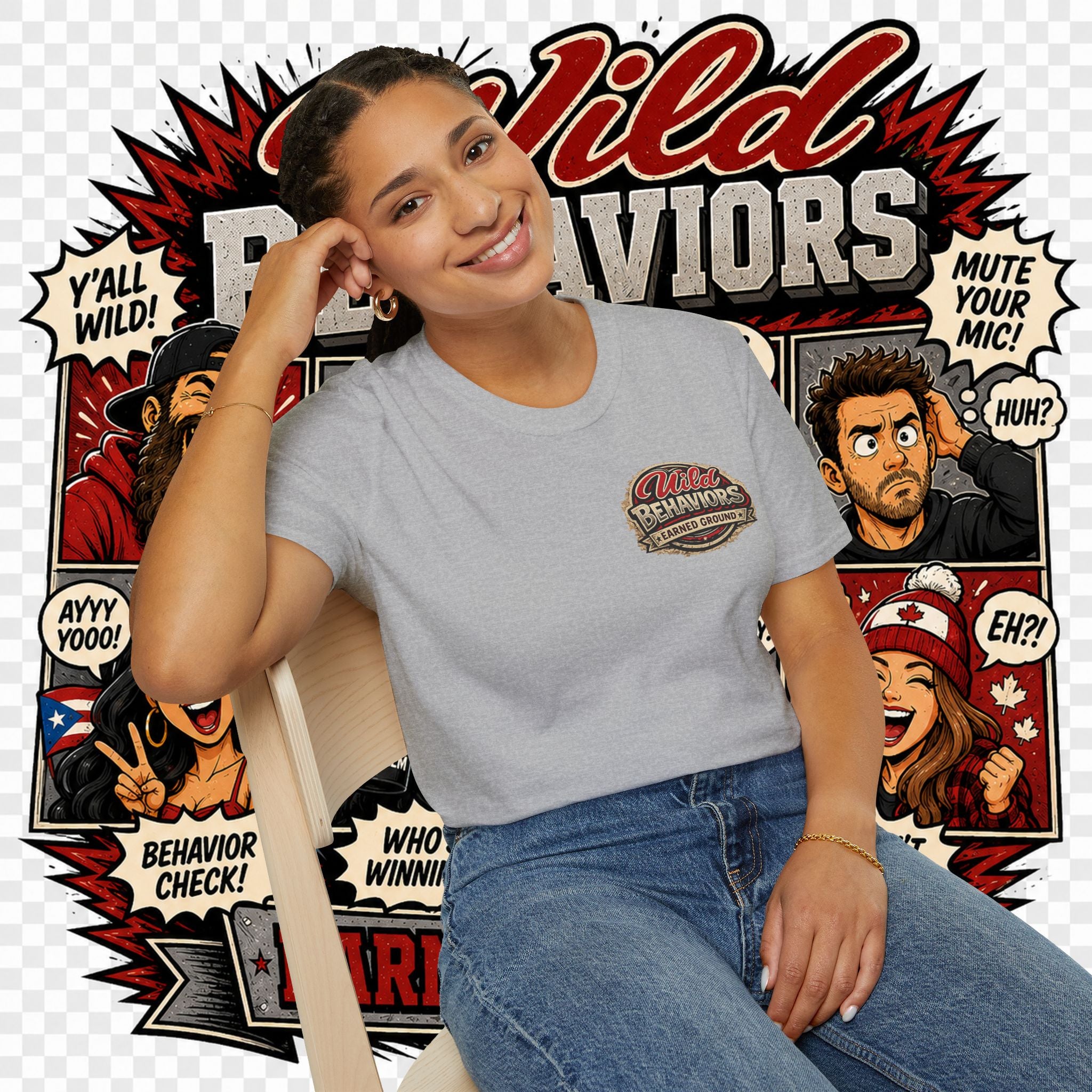 Earned Ground-- "Wild Behaviors" Tee