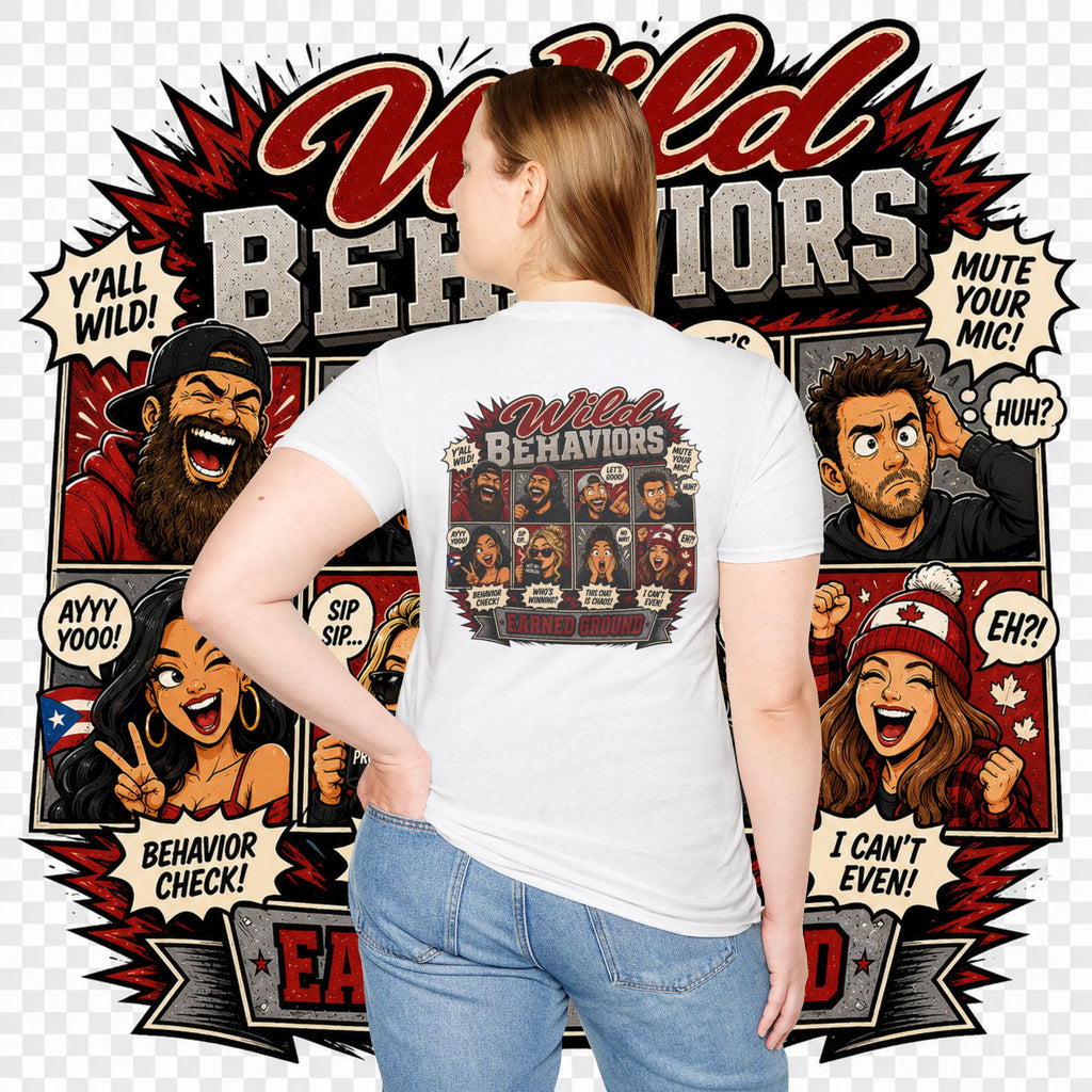 Earned Ground-- "Wild Behaviors" Tee