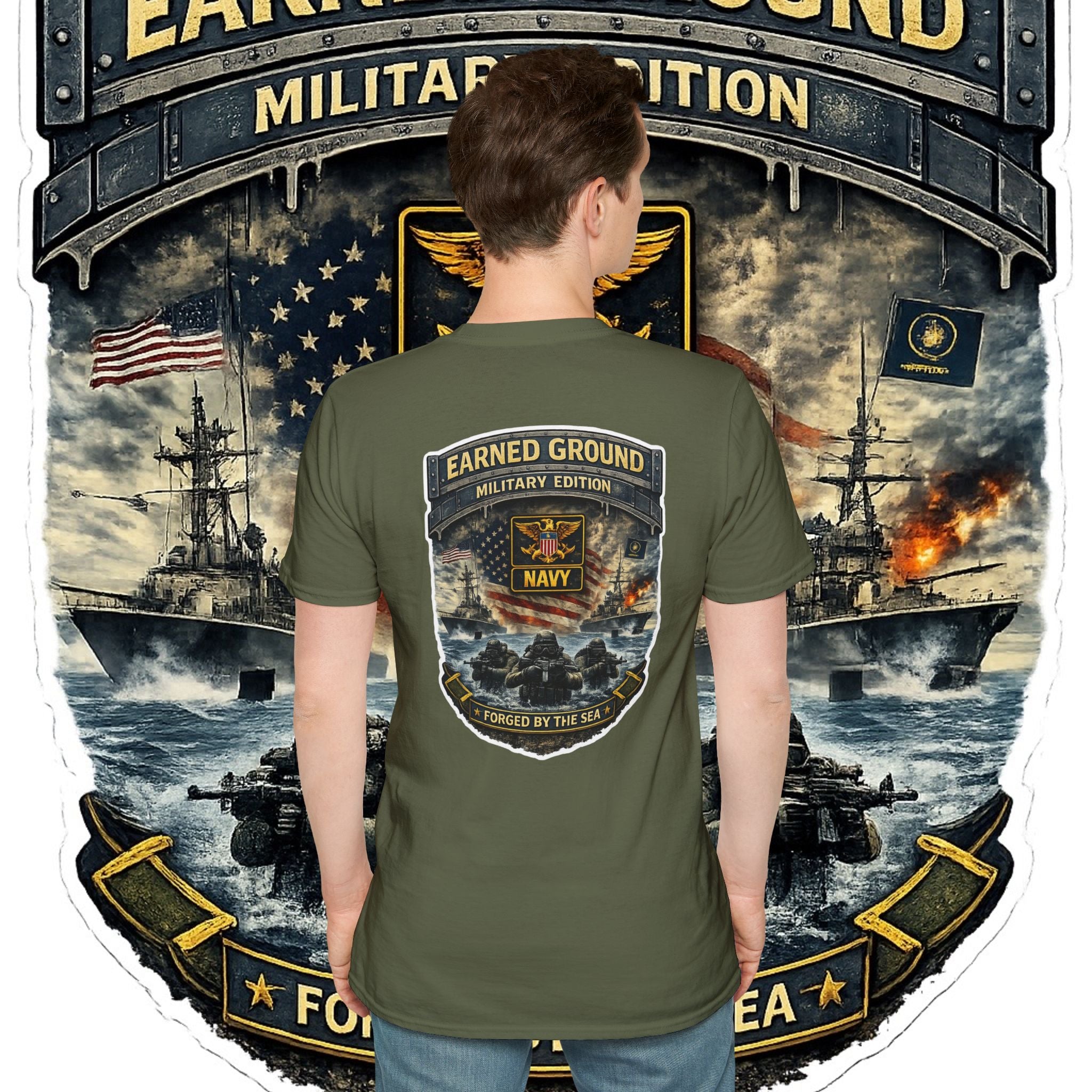 EARNED GROUND MILITARY "NAVY" EDITION