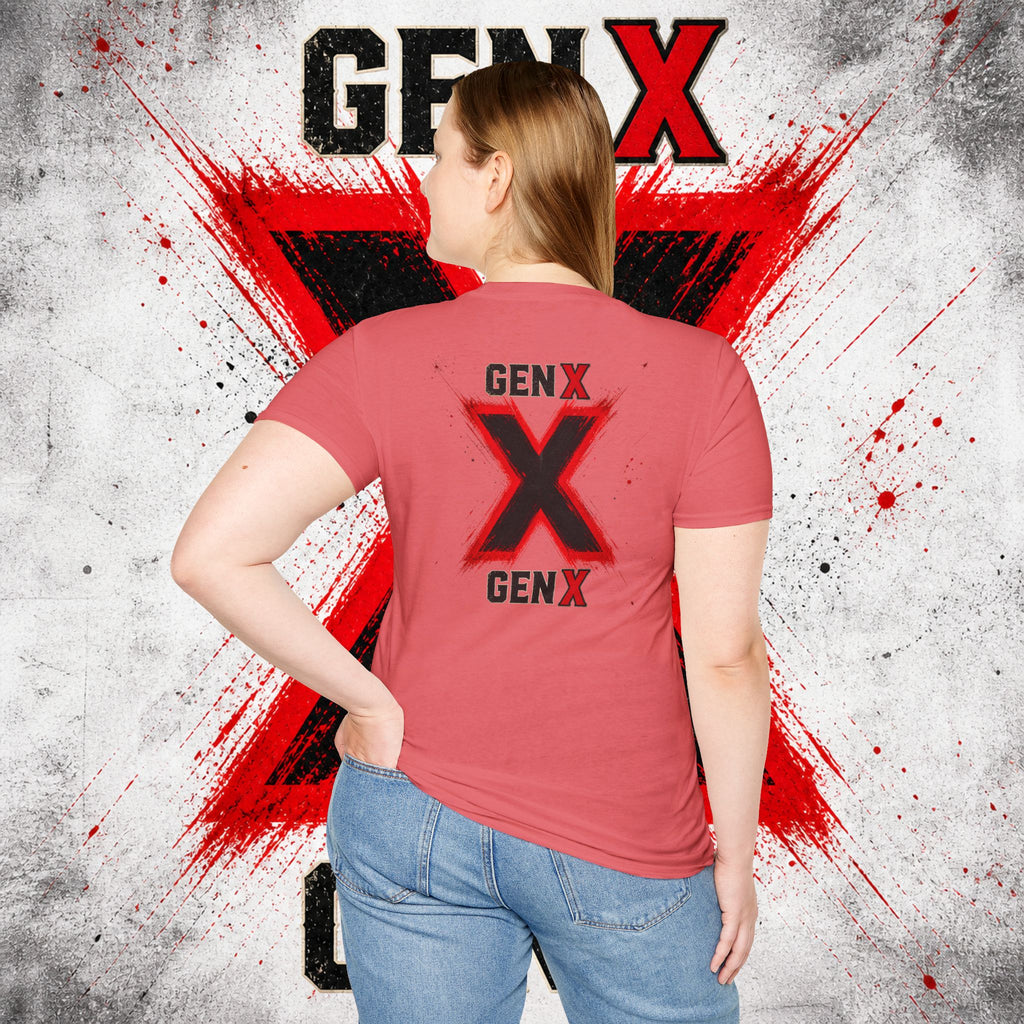 EARNED GROUD Gen X 1965–1980 Retro Logo T-Shirt