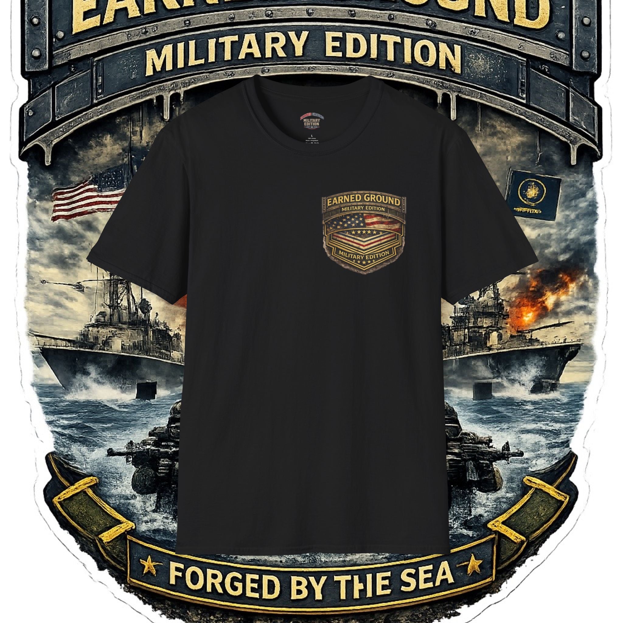 EARNED GROUND MILITARY "NAVY" EDITION