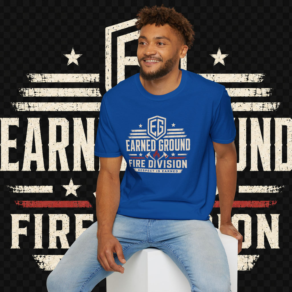 Earned Ground Fire Division T‑Shirt
