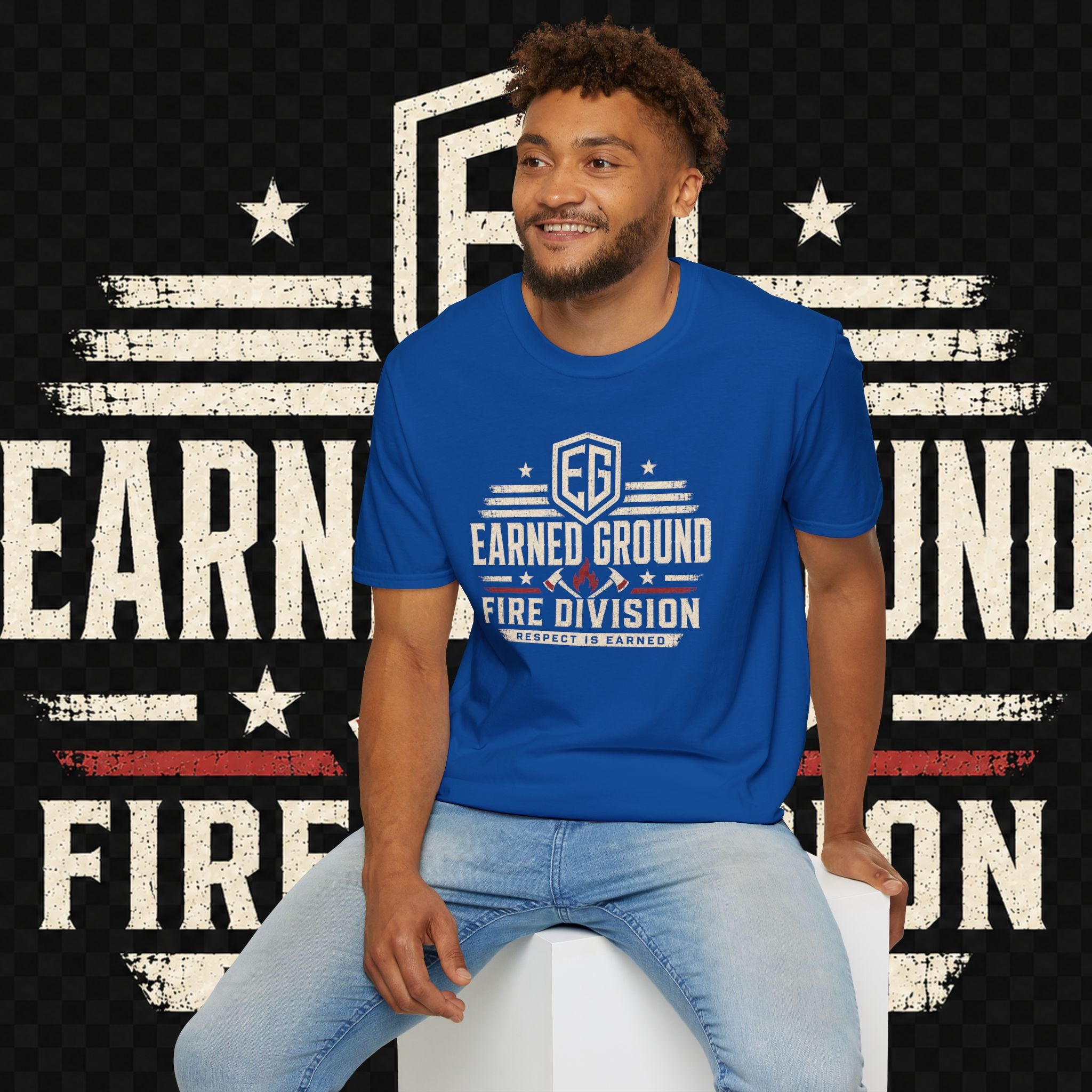 Earned Ground Fire Division T‑Shirt