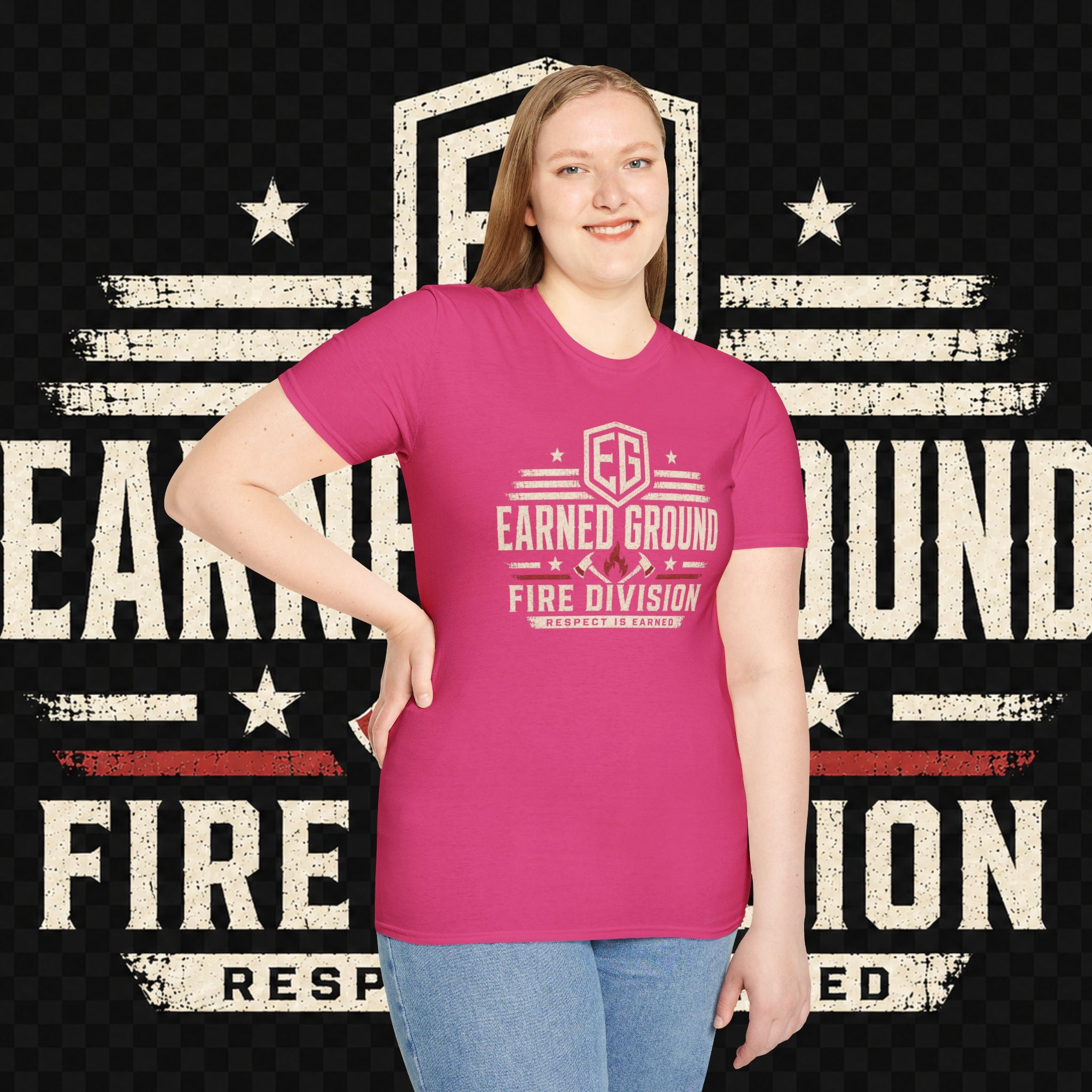 Earned Ground Fire Division T‑Shirt