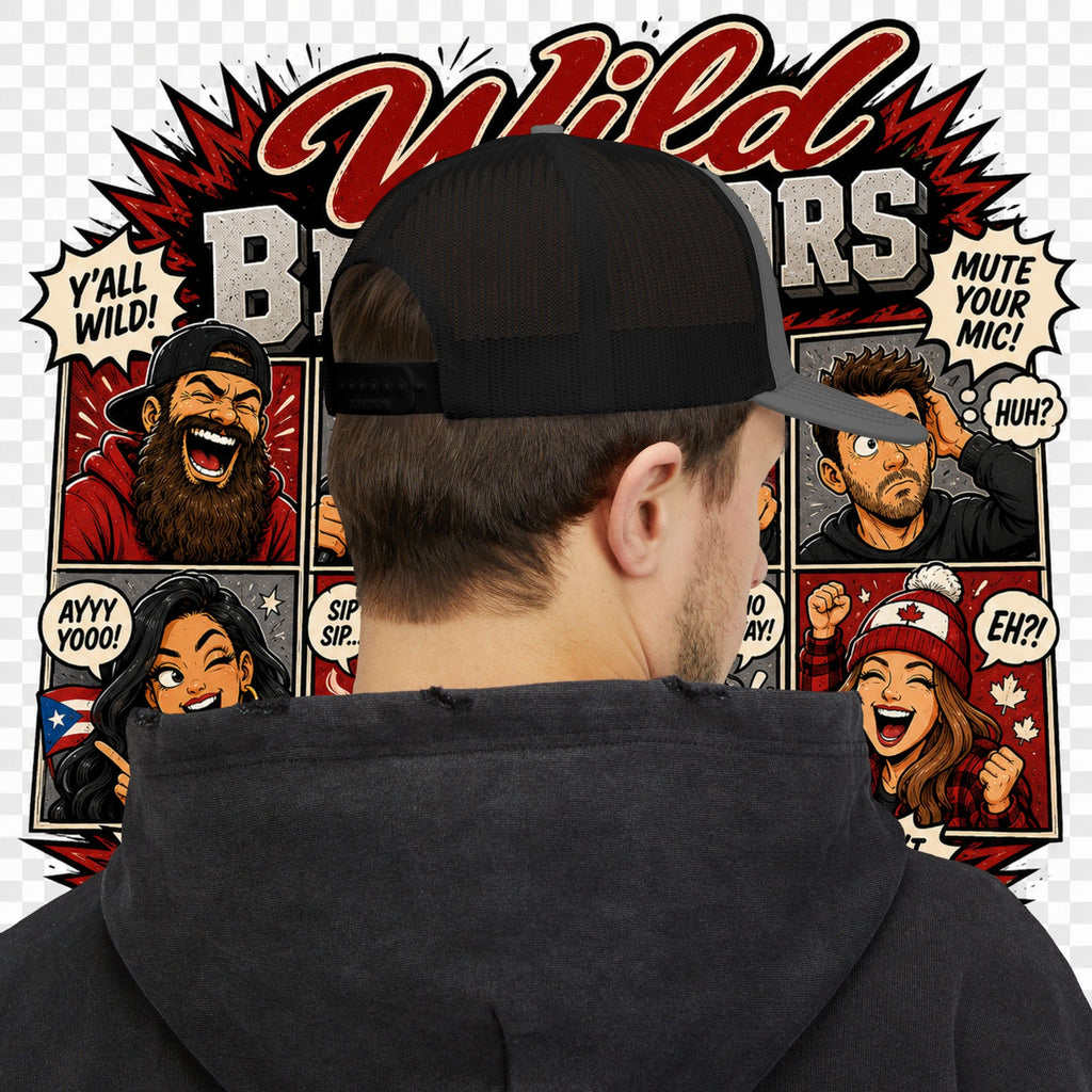 Earned Ground "Wild Behaviors" Richardson 112 – Retro Patch Trucker Hat